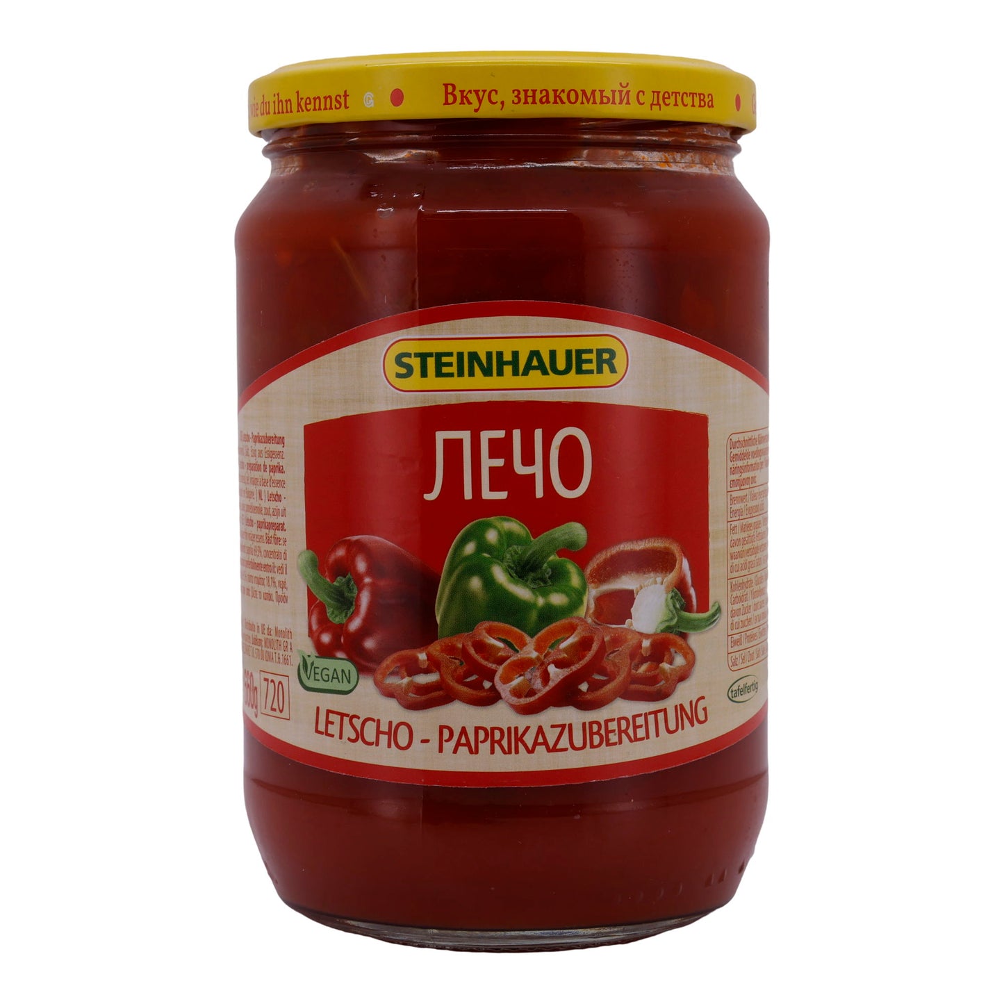 Paprikamengsel Steinhauer | Letscho | Vegan, perfect voor stoofschotels | 660 g