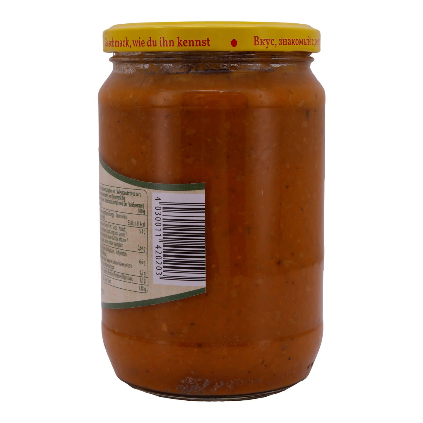 Melonpompoenpuree Steinhauer | Gepasteuriseerd | Huisgemaakte specialiteit | 680 g