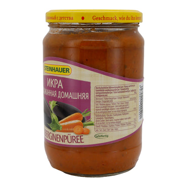 Eggplant Puree Steinhauer | With Carrots | Homemade | 680g