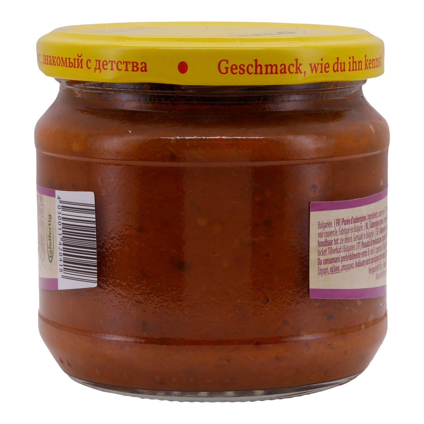 Auberginepuree Steinhauer | Vegan | Huisgemaakt | 370 g Glas