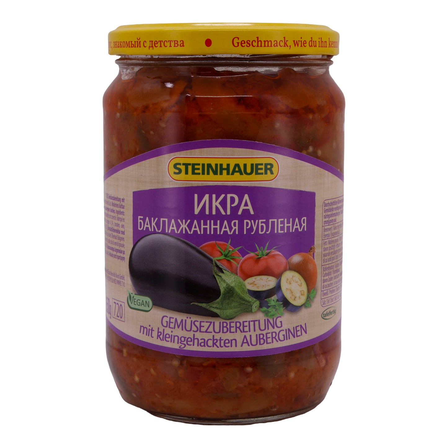Groentebereiding Steinhauer | Met aubergines | Veganistisch & veelzijdig | 650 g