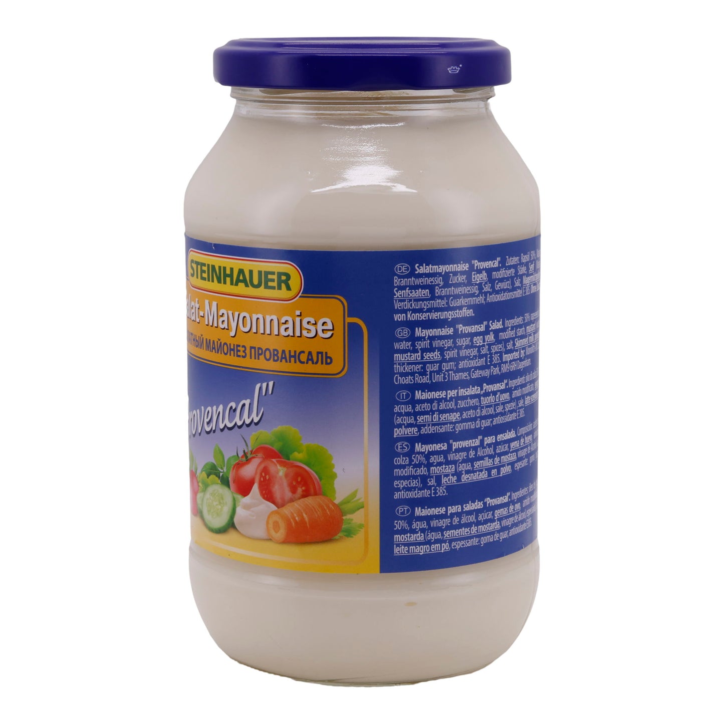 Mayonaise Steinhauer | Provençaalse Salade-Mayonaise | Klassiek, veelzijdig | 500ml