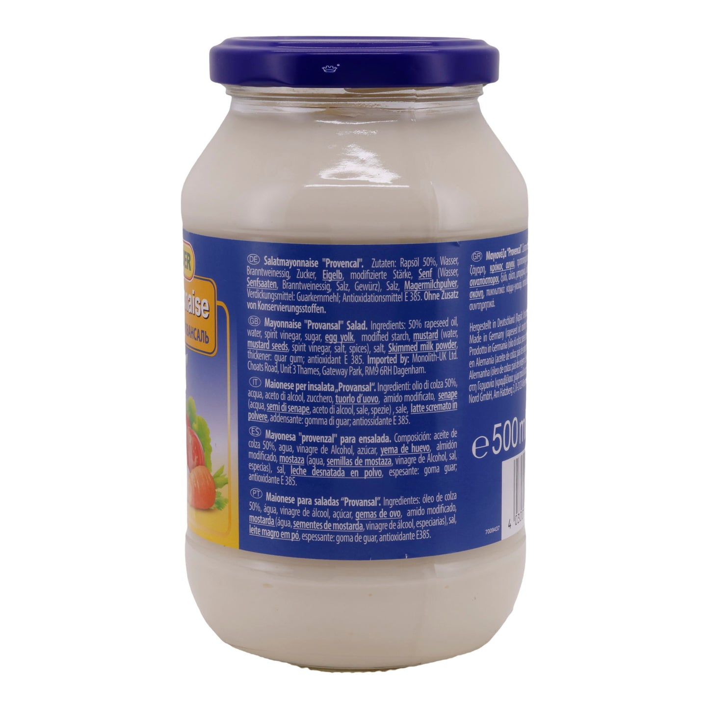 Mayonaise Steinhauer | Provençaalse Salade-Mayonaise | Klassiek, veelzijdig | 500ml