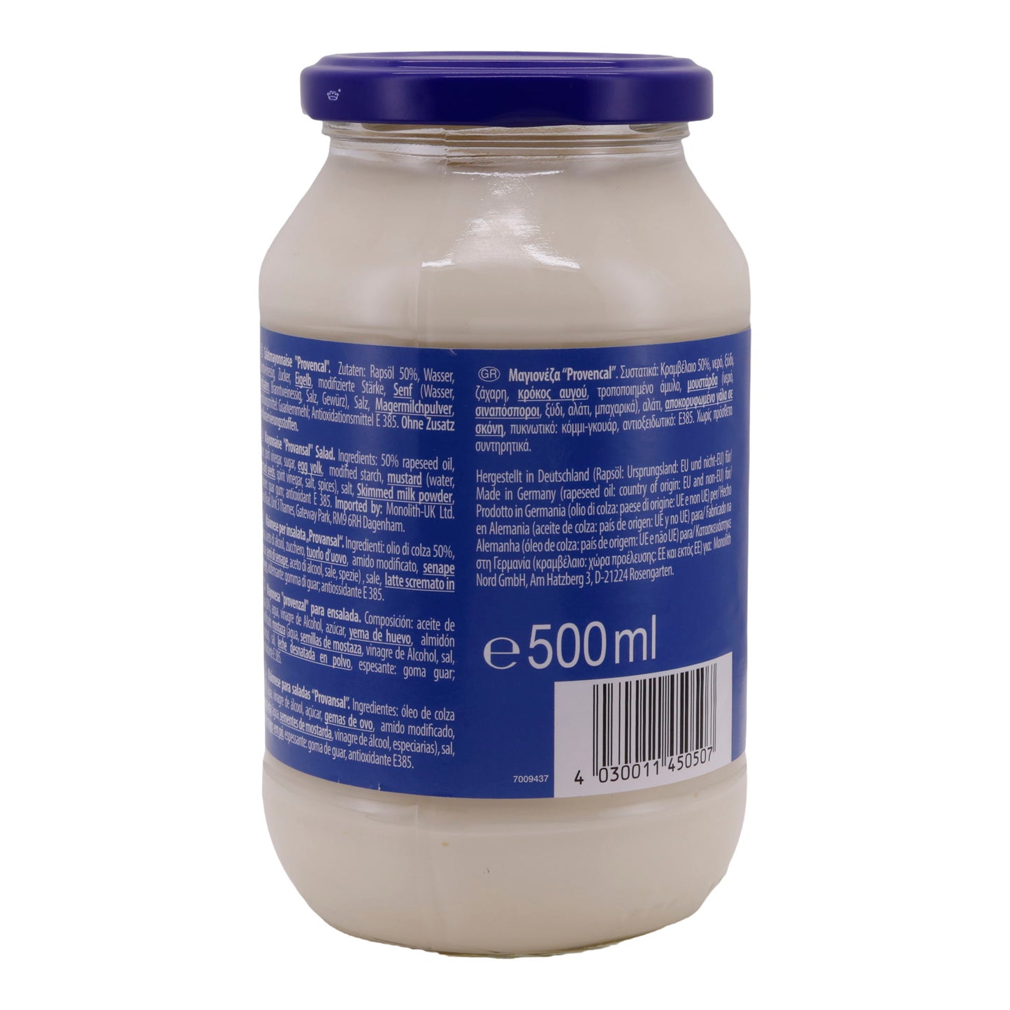 Mayonaise Steinhauer | Provençaalse Salade-Mayonaise | Klassiek, veelzijdig | 500ml