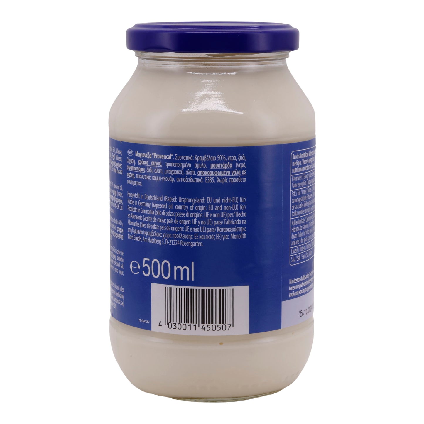 Mayonaise Steinhauer | Provençaalse Salade-Mayonaise | Klassiek, veelzijdig | 500ml