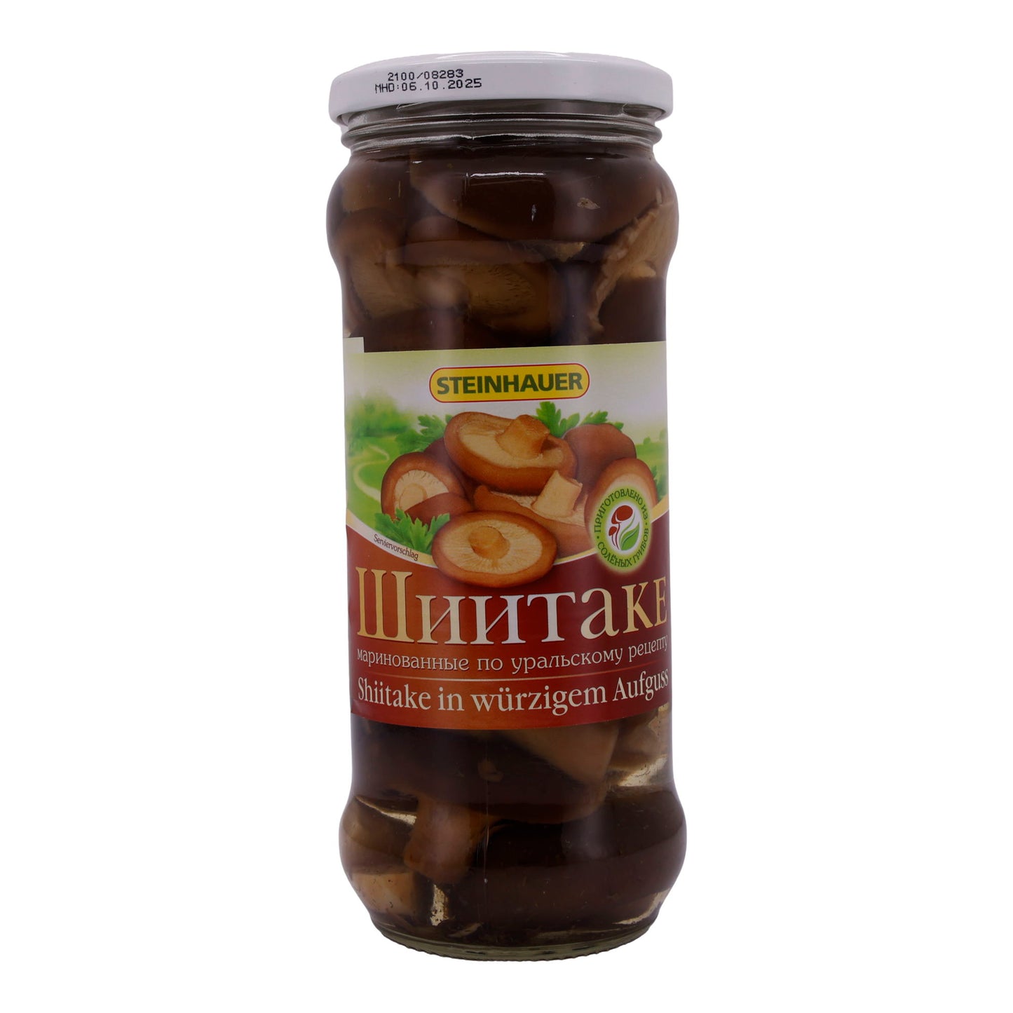 Shiitake Steinhauer | In würzigem Aufguss | Exotisch, asiatisch | 530 g