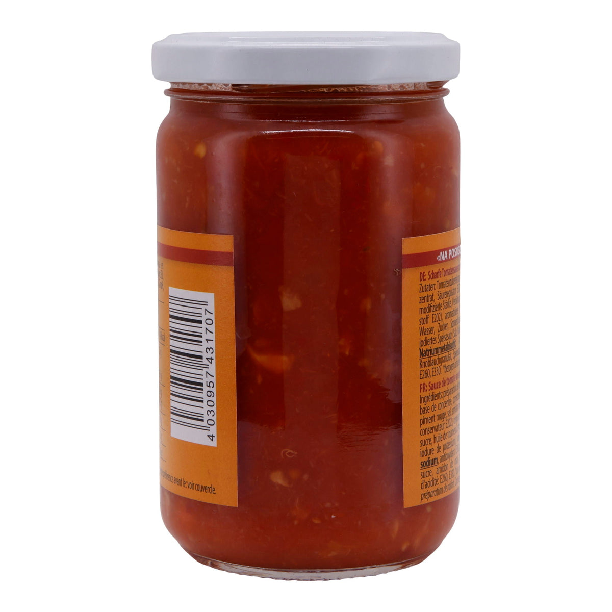 Tomatensauce Zakuska | Scharf mit Meerrettich | Intensiver Geschmack | 300 g ZAKUSKA
