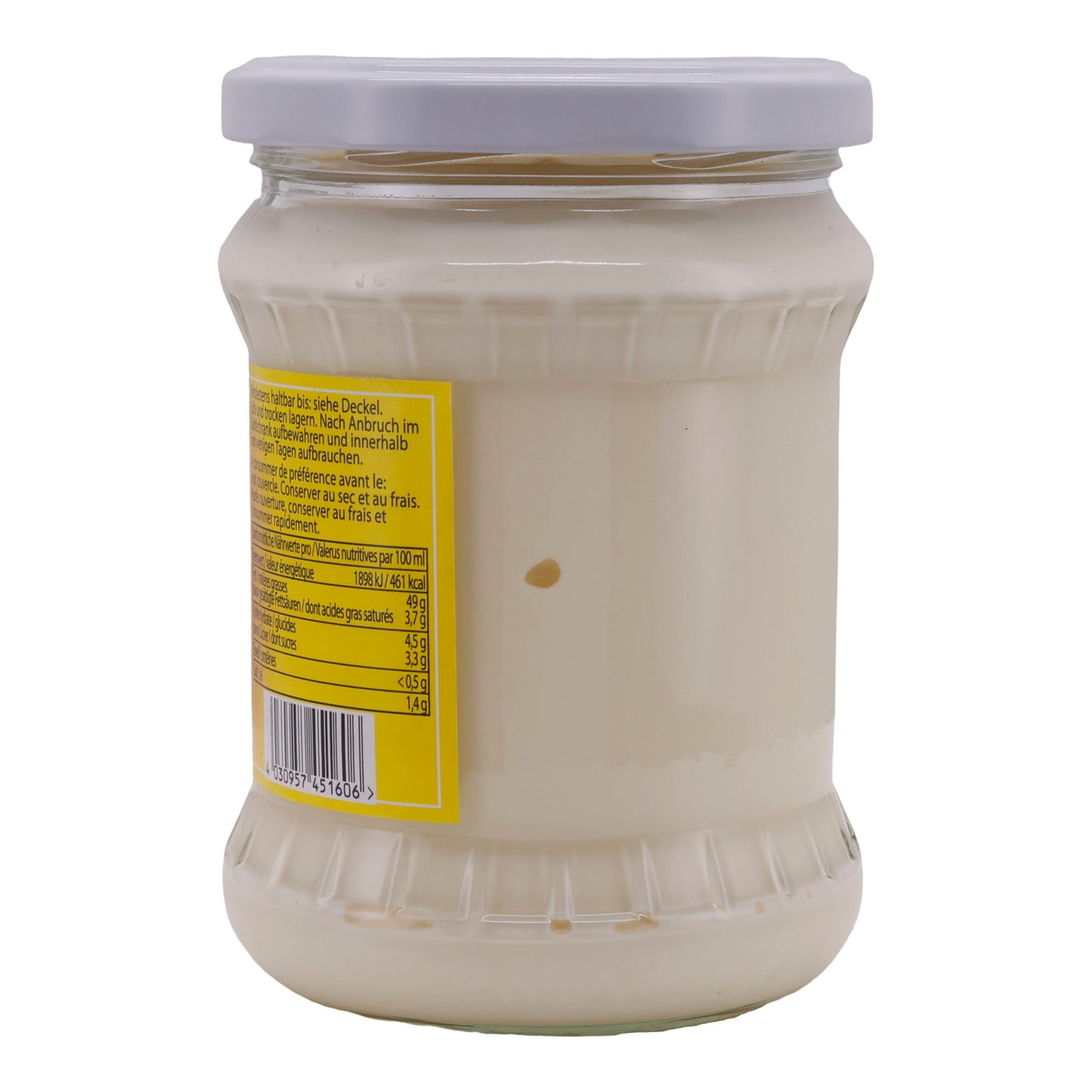 Salademayonaise Stolitschnij | Mayonaise in een pot | Romig, klassiek | 410 ml
