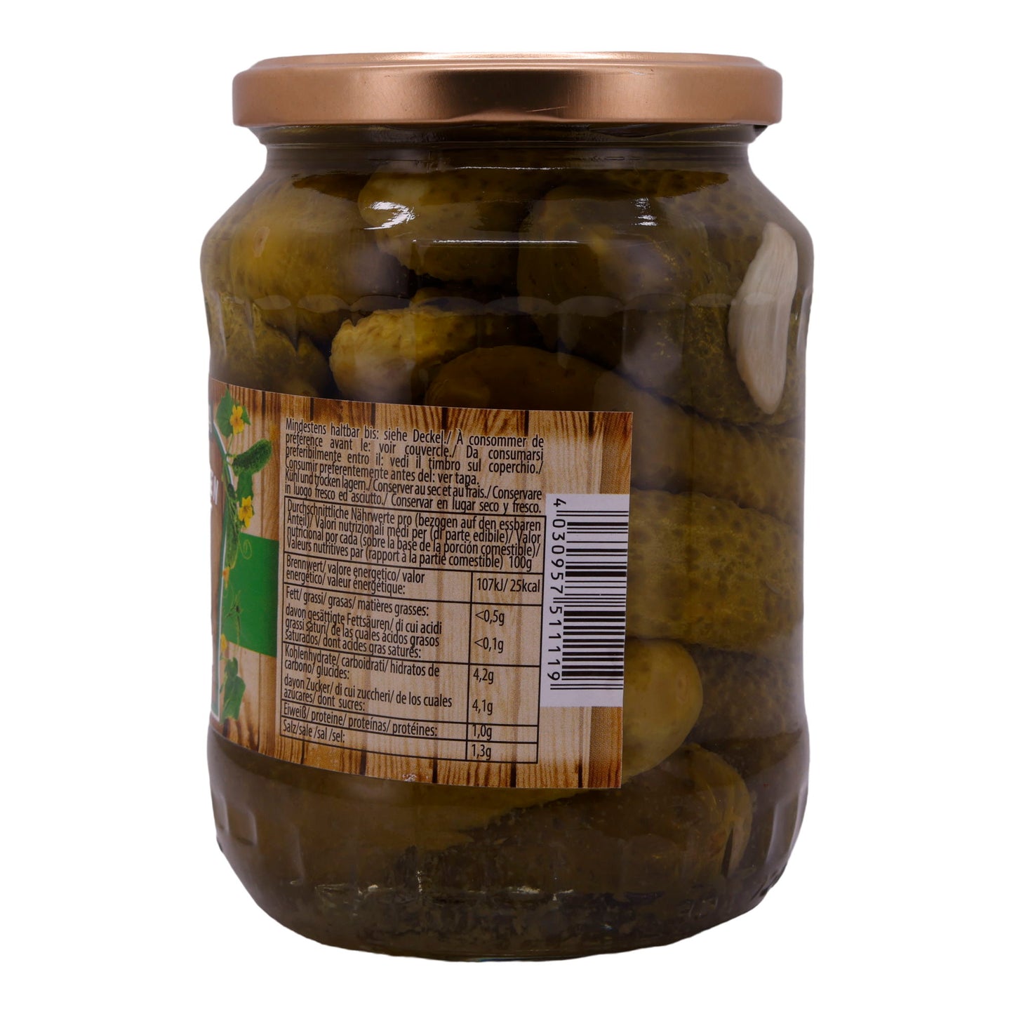 Cucumbers Zakoska | Mini Cucumbers Hrustiki | Crispy, finely seasoned | 670g