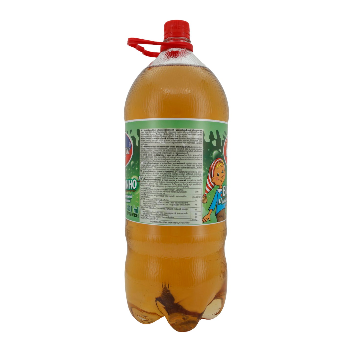 Frisdrank Buratino | Drank | Koolzuurhoudend met zoetstoffen | 3L