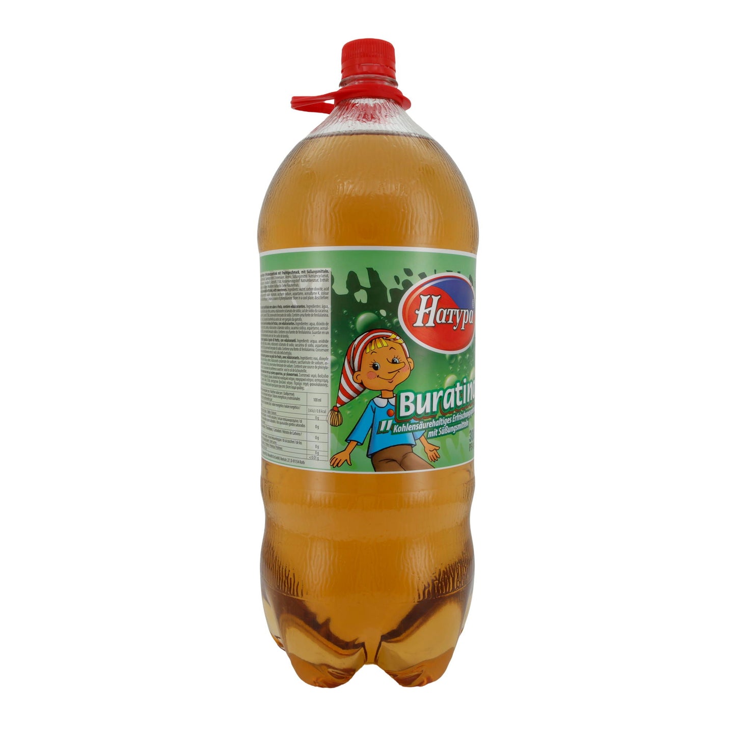 Erfrischungsgetränk Buratino | Getränk | Kohlensäurehaltig mit Süßungsmitteln | 3L