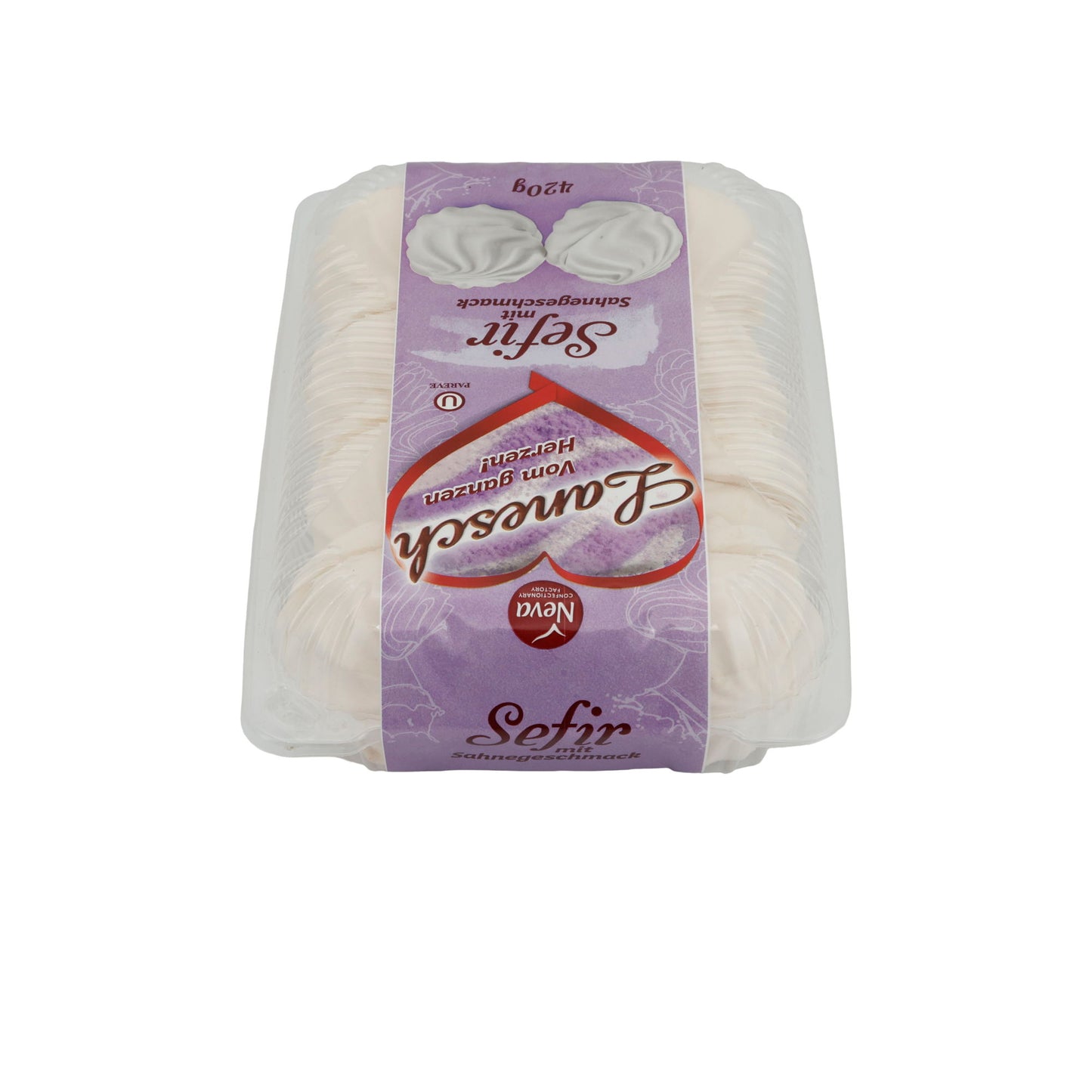Schaumzuckerware Lanesch Sefir | Caramella | Gusto panna | 420g