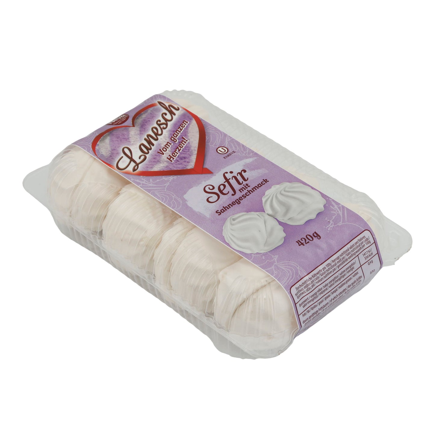 Schaumzuckerware Lanesch Sefir | Caramella | Gusto panna | 420g