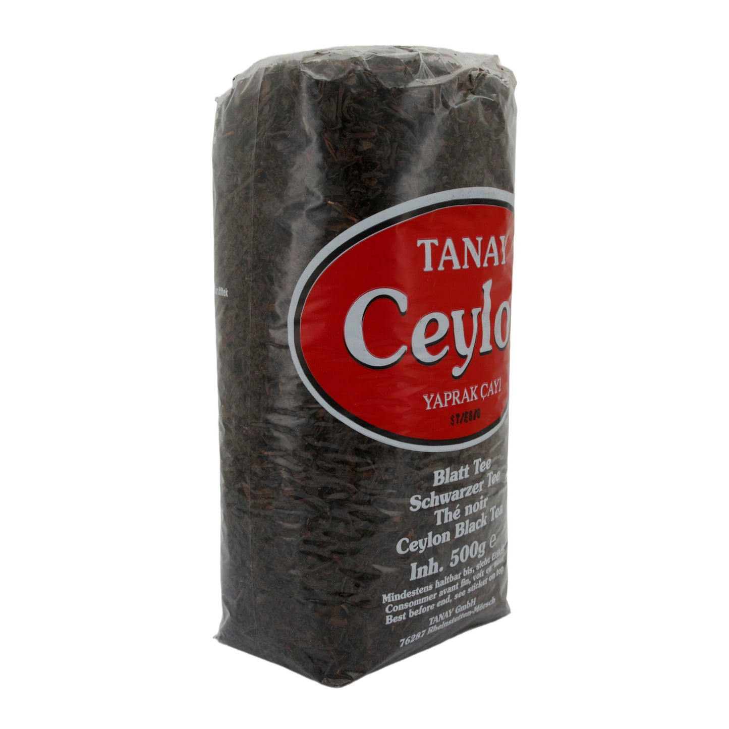 Blatttee Tanay | Ceylon Blatttee | Aromatisch, schwarzer Tee aus Sri Lanka | 500 g