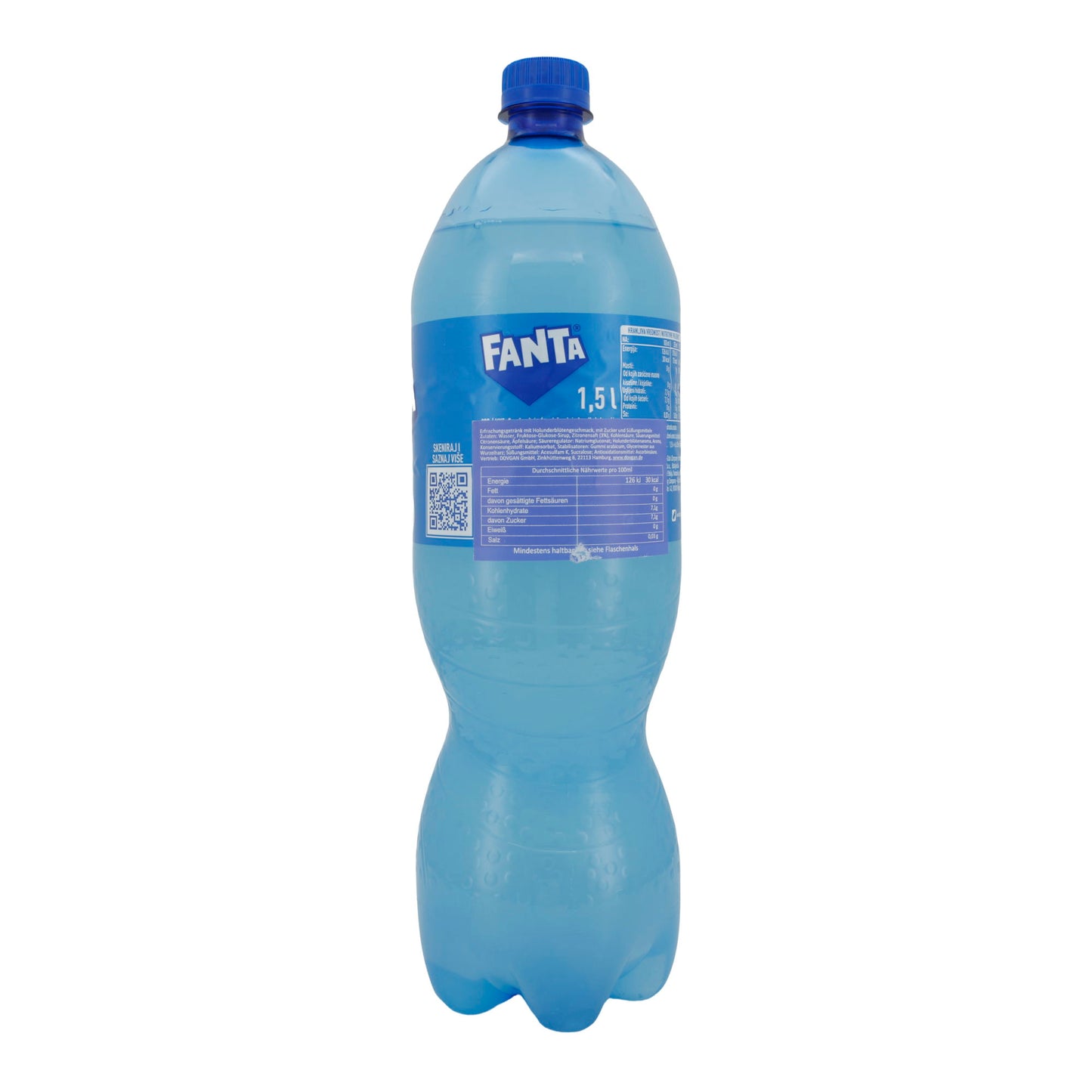 Erfrischungsgetränk Fanta | Shokata | Kohlensäurehaltig, Holunderblüten- & Zitronengeschmack | 1,5 L