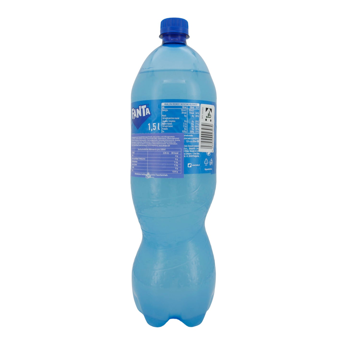 Erfrischungsgetränk Fanta | Shokata | Kohlensäurehaltig, Holunderblüten- & Zitronengeschmack | 1,5 L