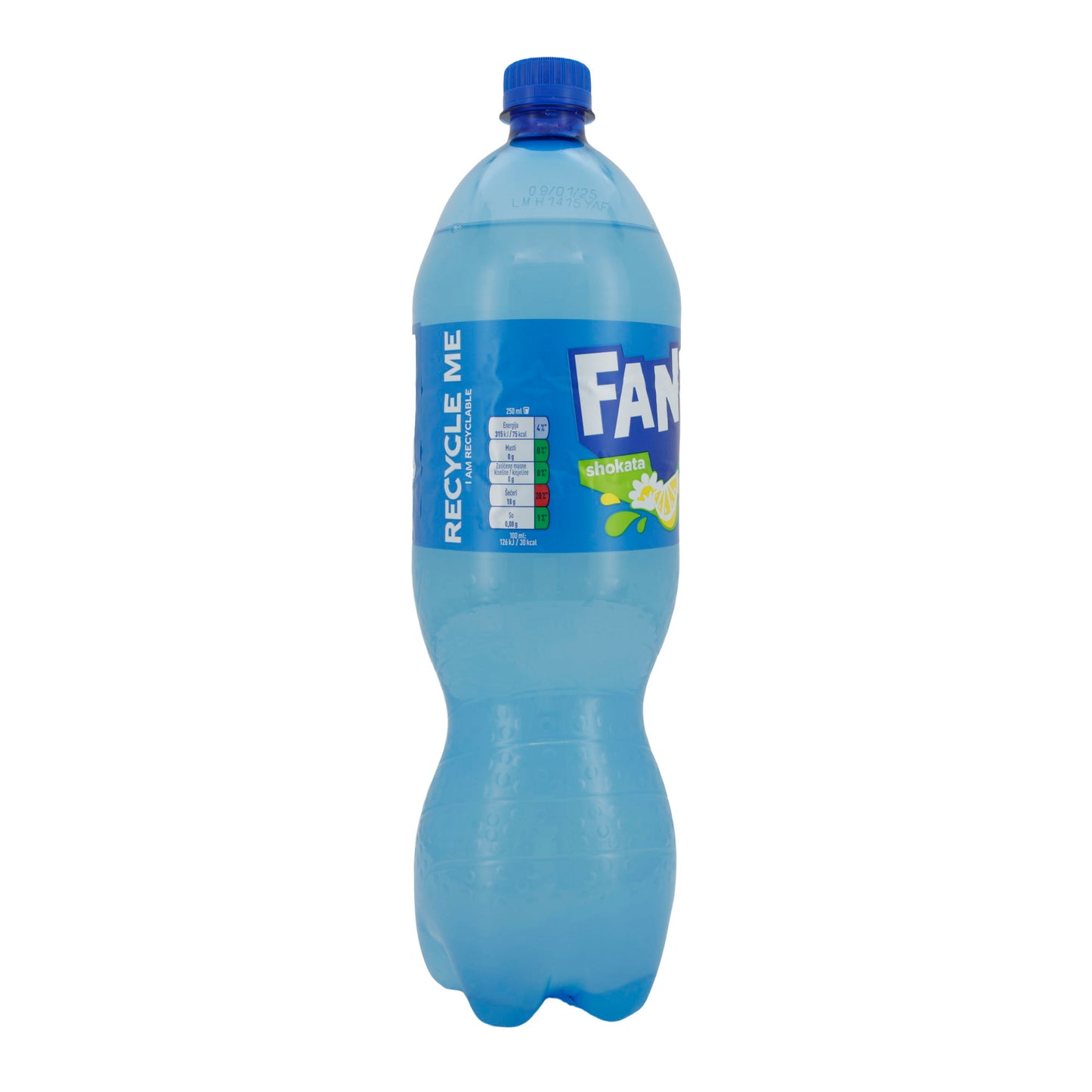 Erfrischungsgetränk Fanta | Shokata | Kohlensäurehaltig, Holunderblüten- & Zitronengeschmack | 1,5 L