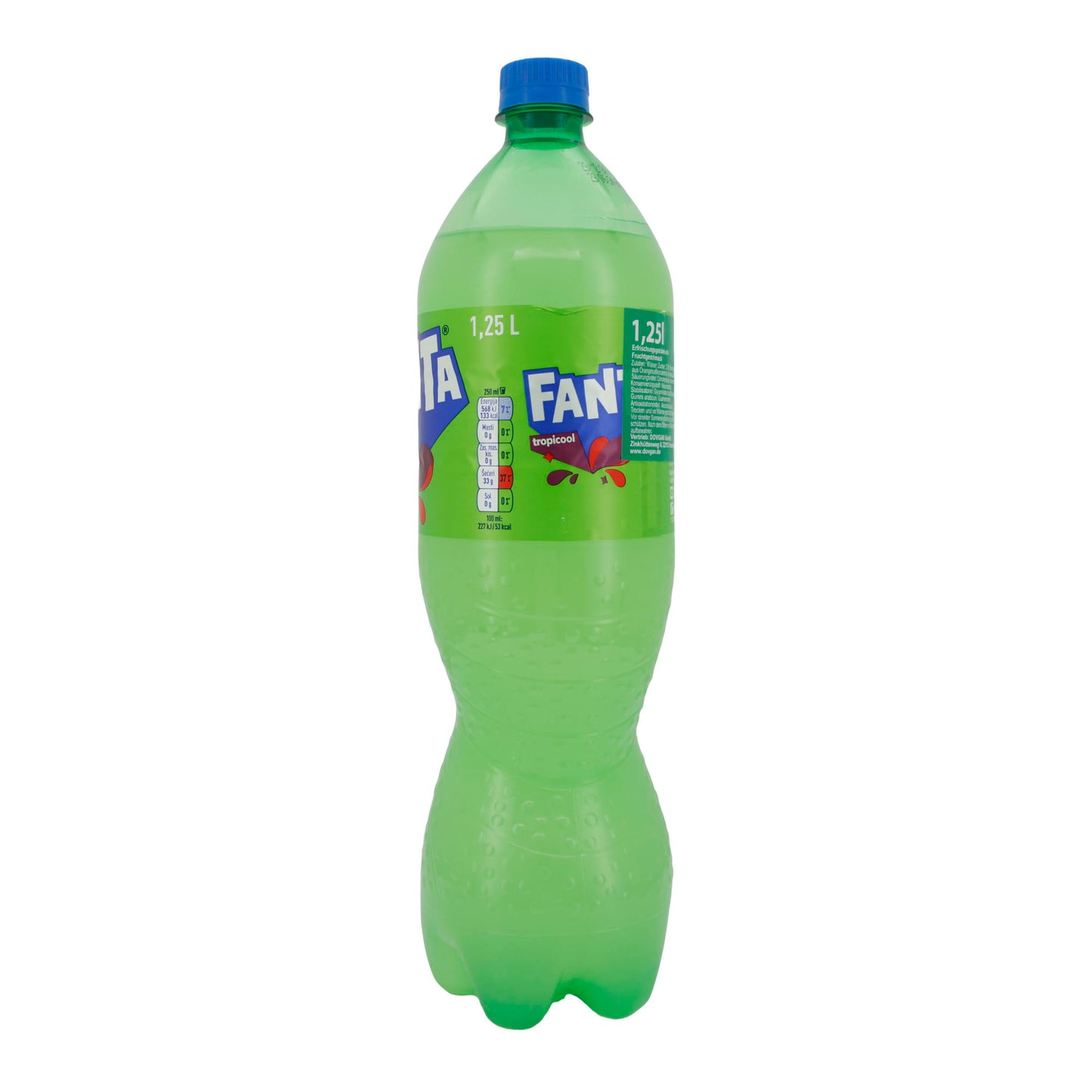 Tropicool Fanta | Erfrischungsgetränk | Mit tropischem Geschmack | 1,25 L