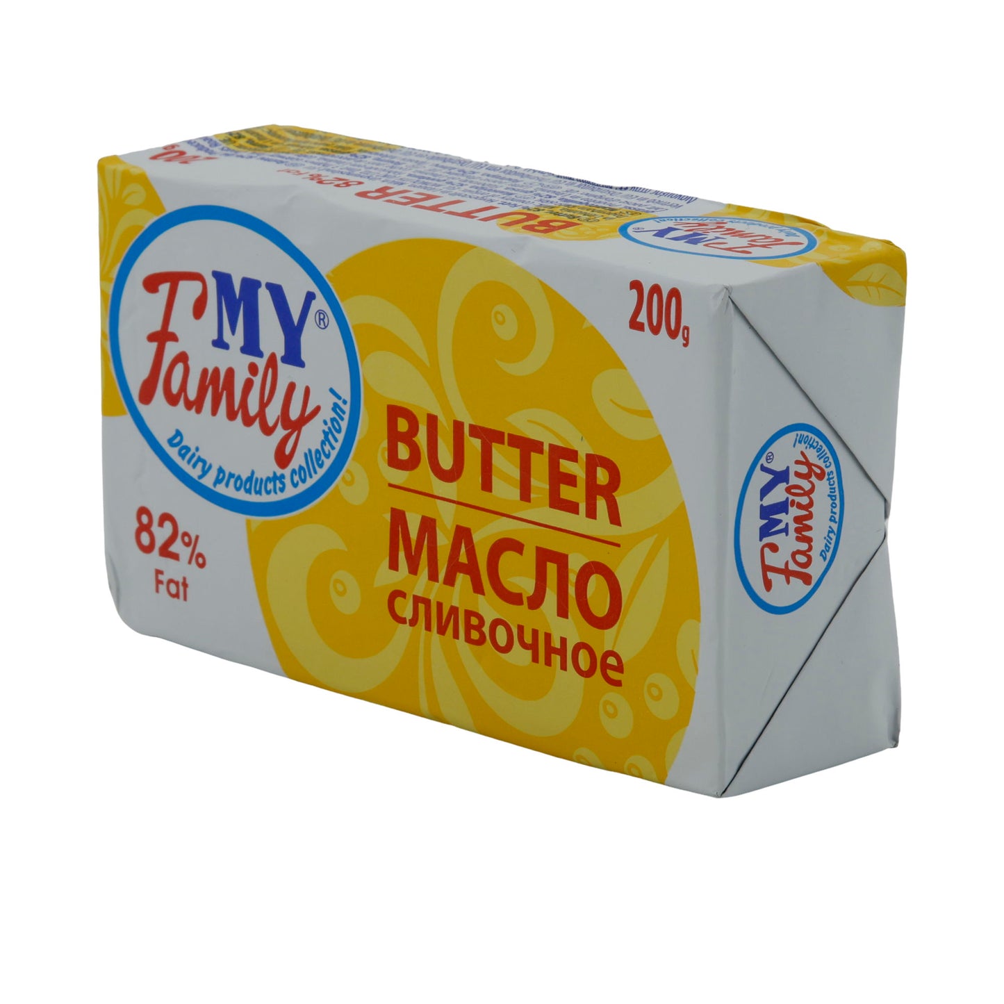 Butter My Family Butter | Reichhaltiger Buttergeschmack | Aus Litauen | 82 % Fett, 200 g
