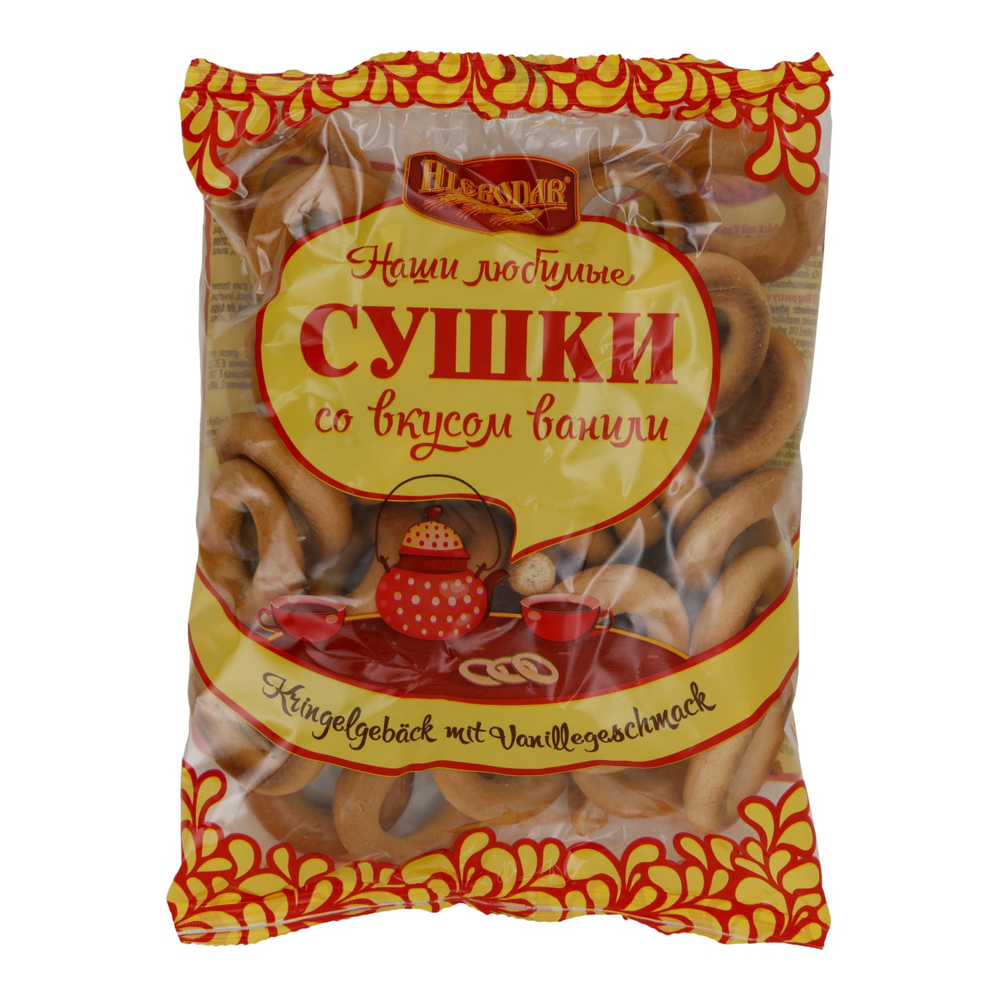 Kringelgebäck | Vanilya | ince vanilya aromalı çıtır halkalar | 270 g
