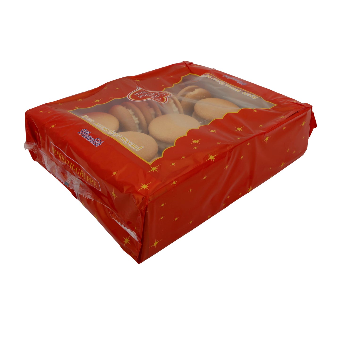 Double Cookies Sladkaya Strana | Cookie | with Apricot Flavor Filling | 500 g