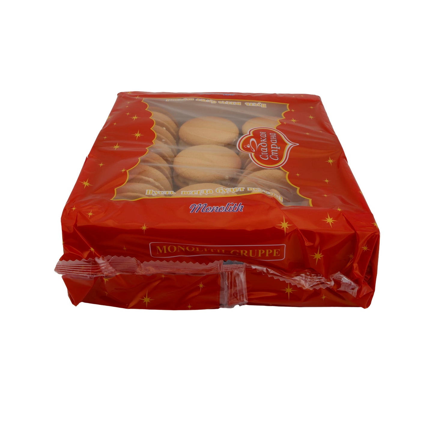 Double Cookies Sladkaya Strana | Cookie | with Apricot Flavor Filling | 500 g
