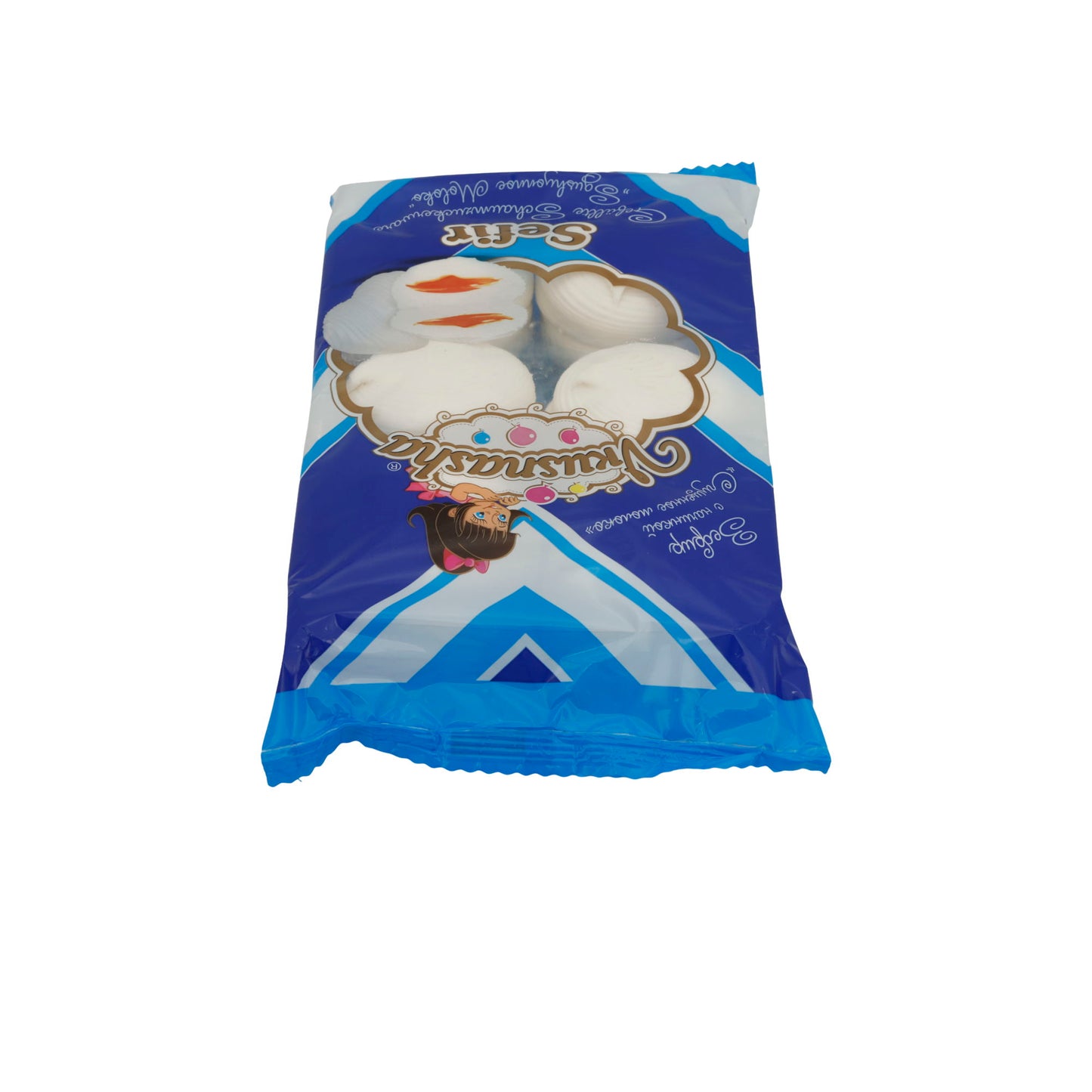 Schaumzuckerware Vkusnasha Sefir | Snoep | Met Gecondenseerde Melk | 300g