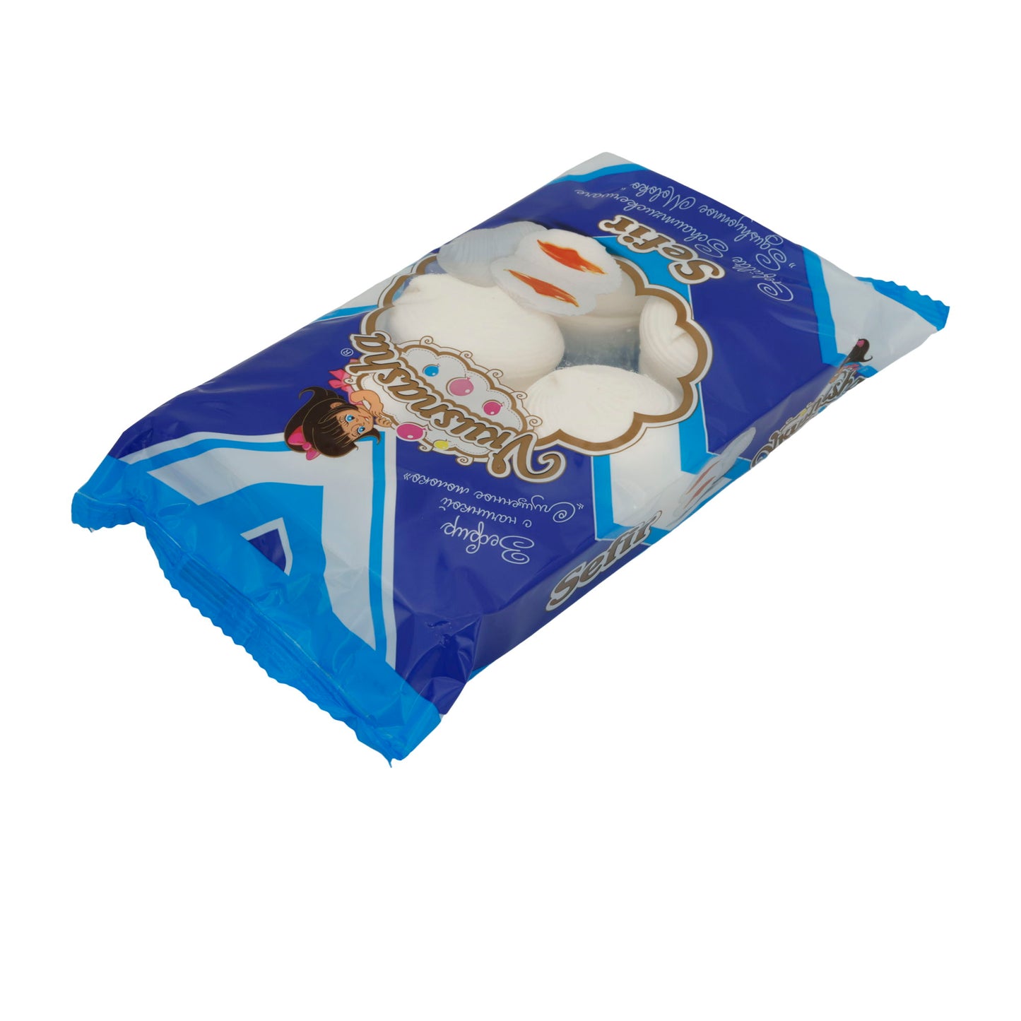 Schaumzuckerware Vkusnasha Sefir | Snoep | Met Gecondenseerde Melk | 300g