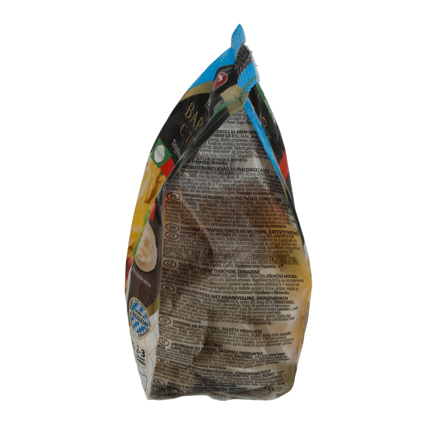 Eis My Family | Plombir Eis | Vanille & Cacao en gobelet gaufré, 10 pièces | 1,35 l (10 x 135 ml)