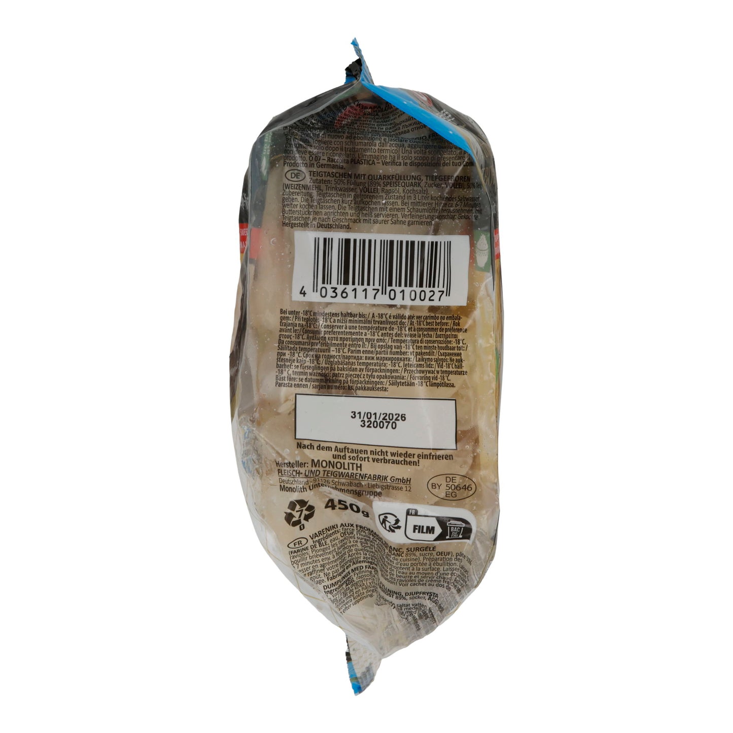 Eis My Family | Plombir Eis | Vanille & Cacao en gobelet gaufré, 10 pièces | 1,35 l (10 x 135 ml)