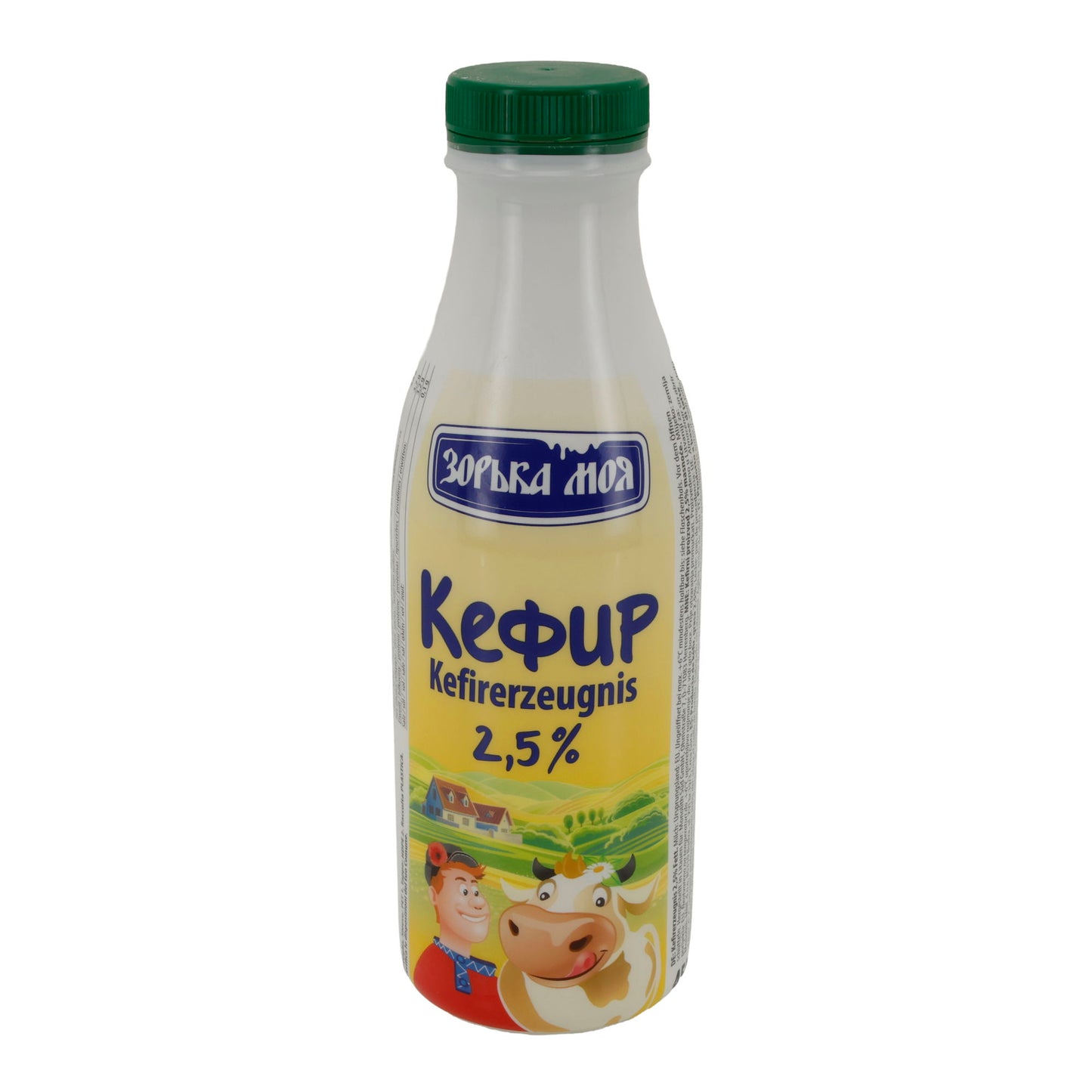 Kefir Зорька Моя Kefir | Kefir | Prodotto tradizionale di kefir con 2,5 % di grassi | 450 g