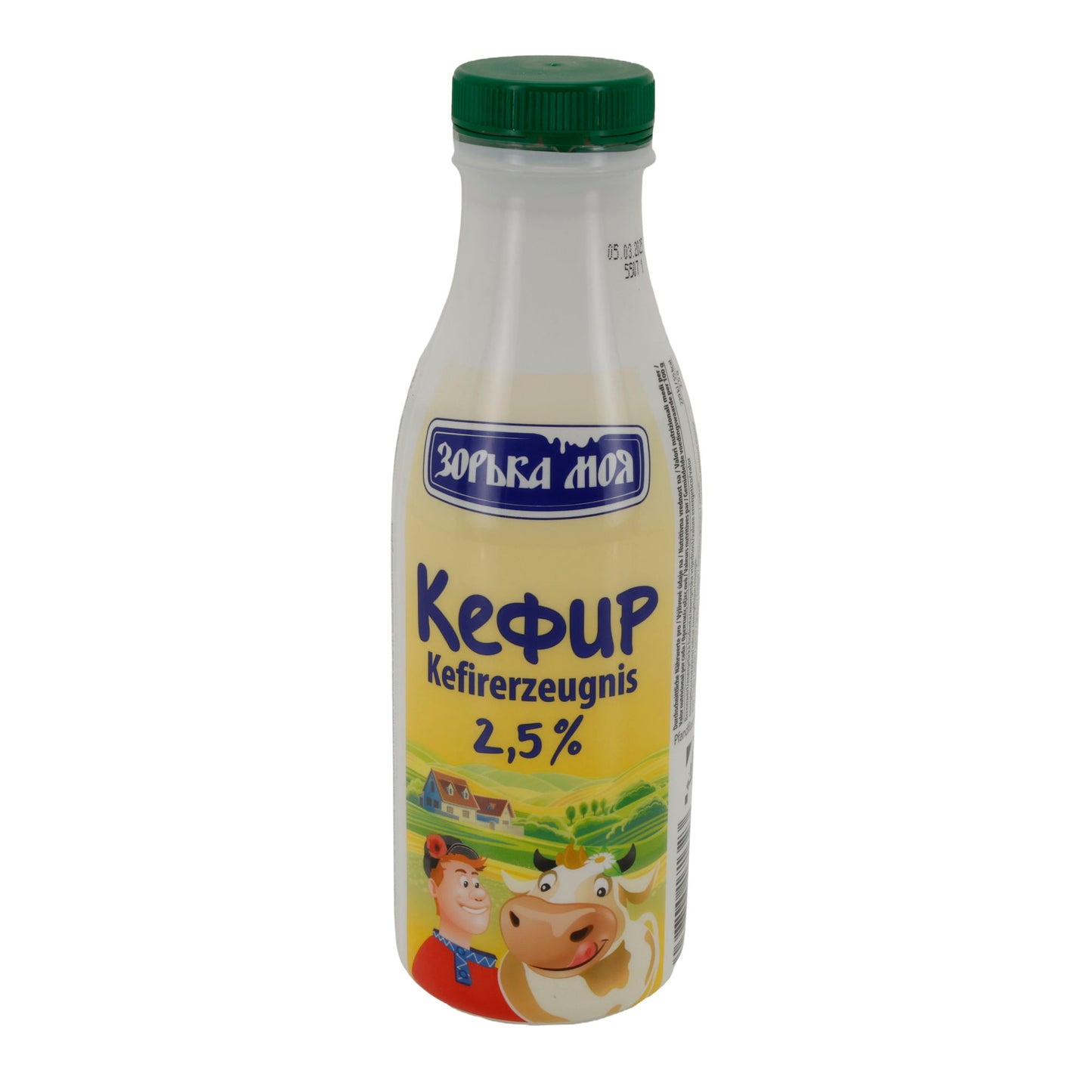Kefir Зорька Моя Kefir | Kefir | Prodotto tradizionale di kefir con 2,5 % di grassi | 450 g