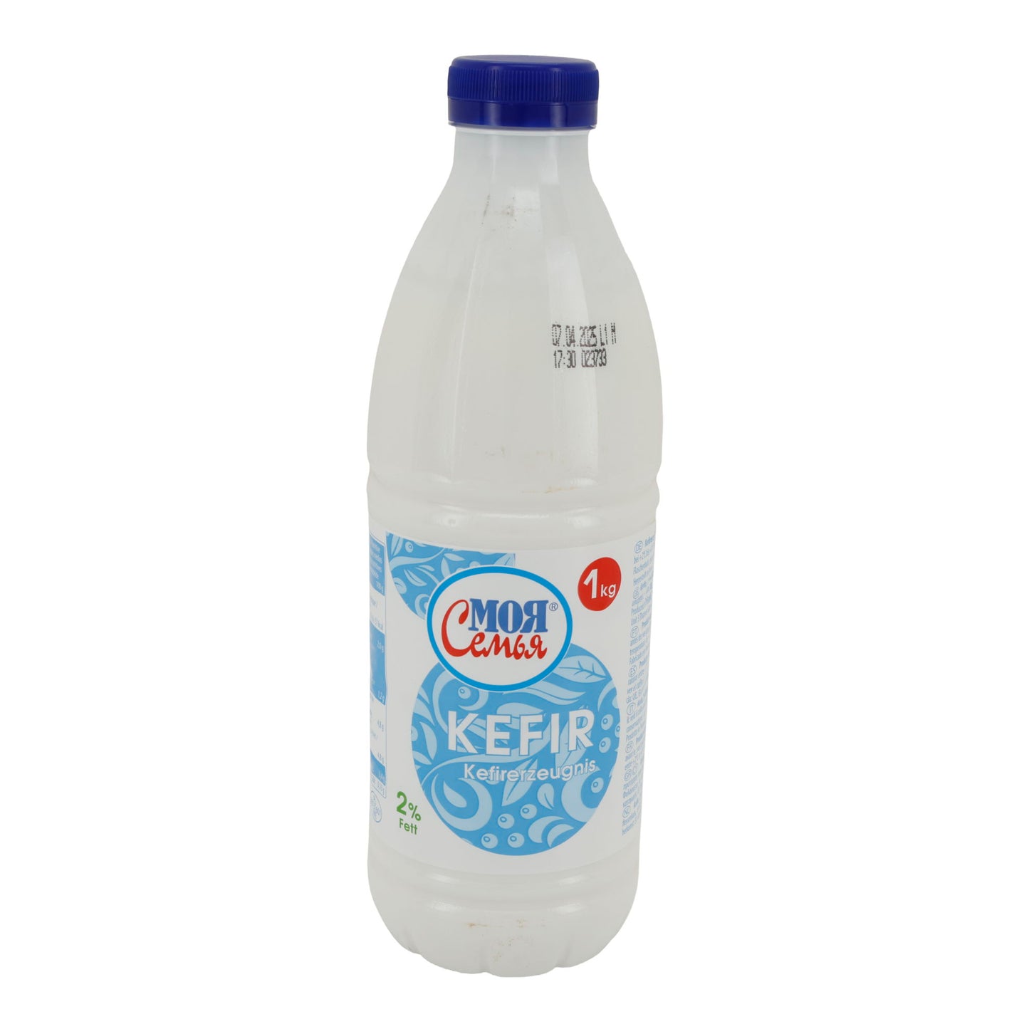 Kefir Моя Семья / My Family | Kefir | Da latte pastorizzato, 2 % di grassi | Bottiglia da 1 kg