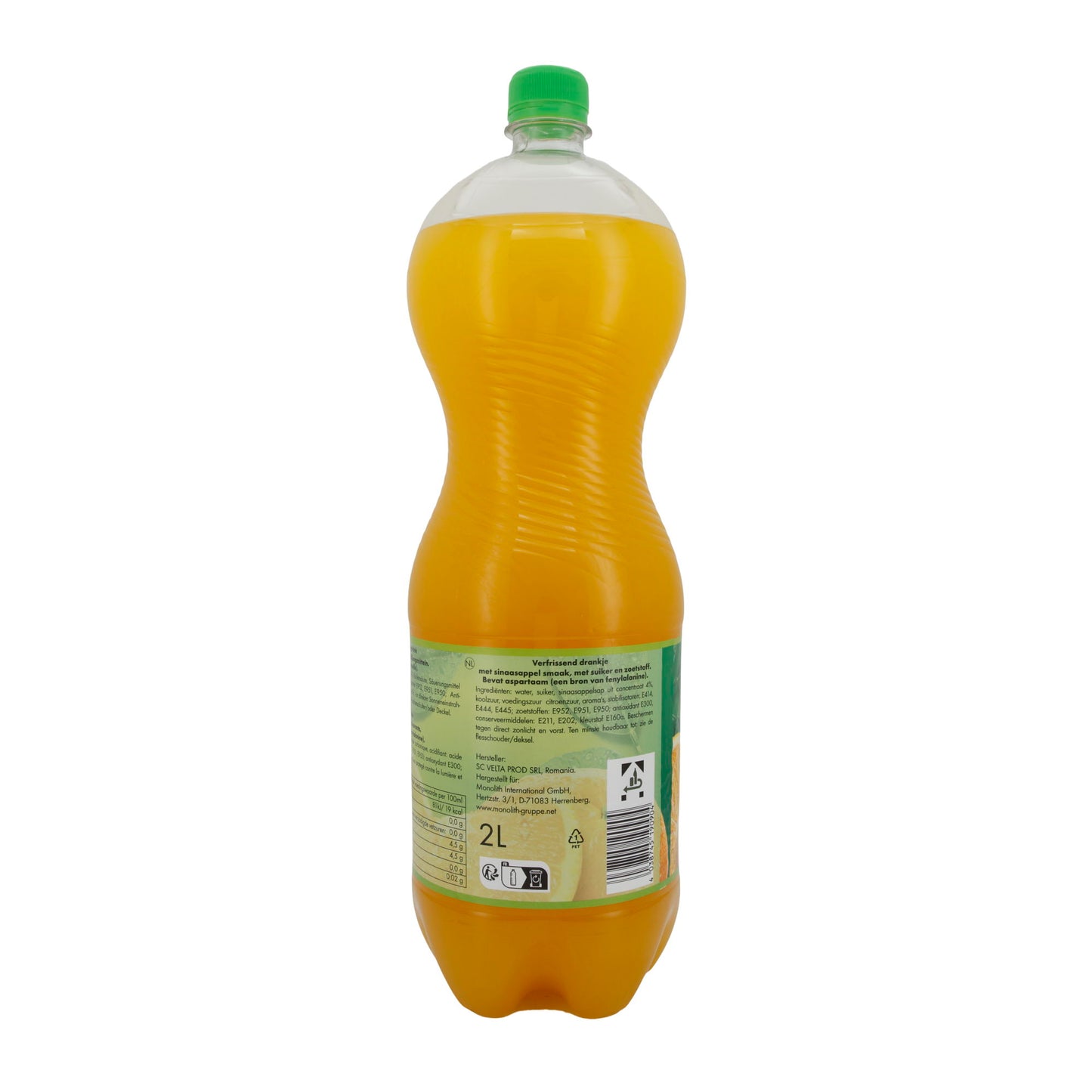 Frisdrank Frutti Fresh | Drank | Met sinaasappelsmaak, koolzuurhoudend | 2 L