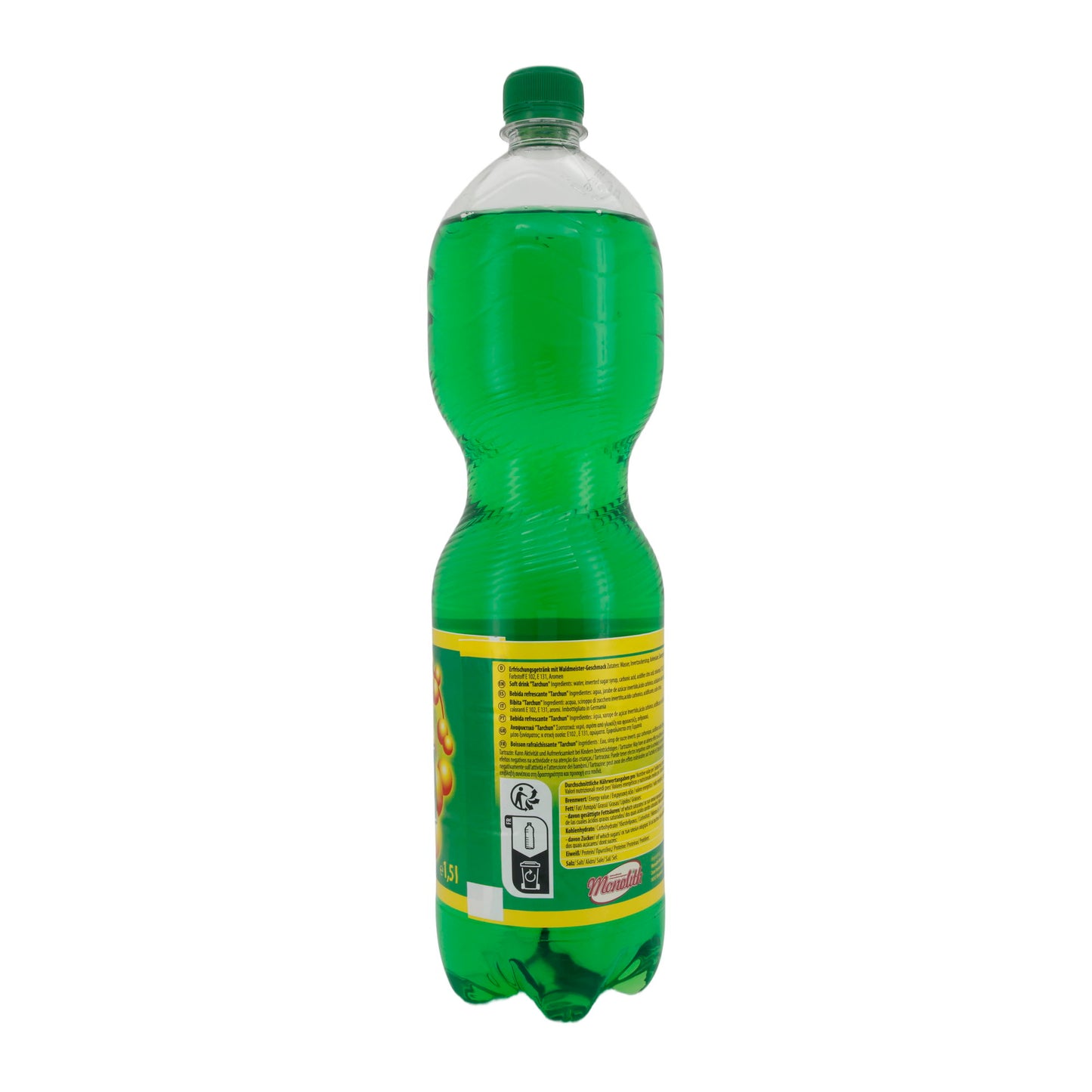 Tarchun limonade | Waldmeister limonade | Koolzuurhoudend, verfrissend | 1,5 L