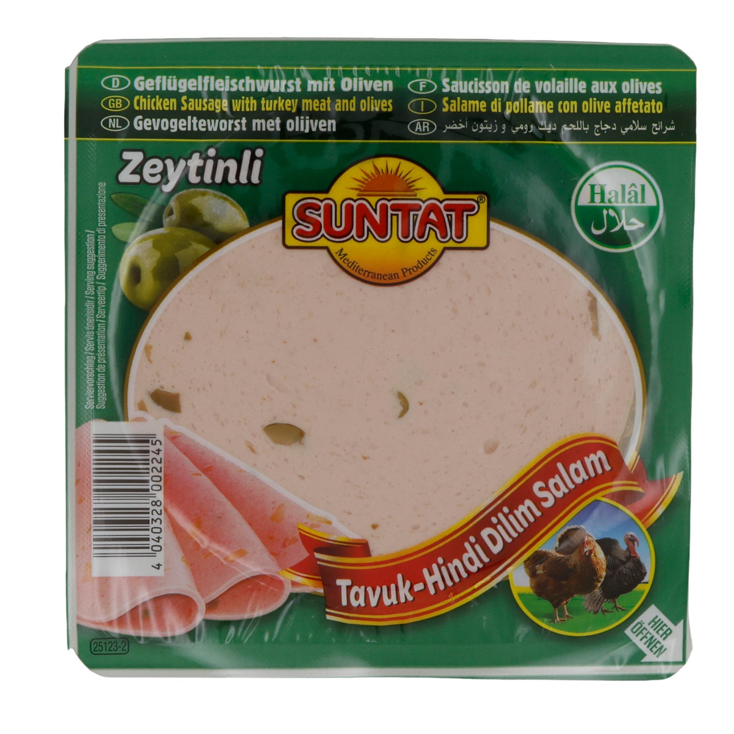 ZEYTINLI TAVUK DILIM SALAM