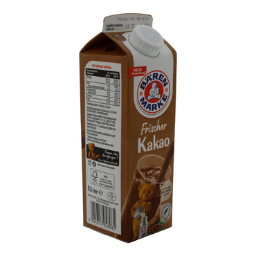 Kakao Bärenmarke Cacao Frais | Riche et chocolaté | 0,5 l