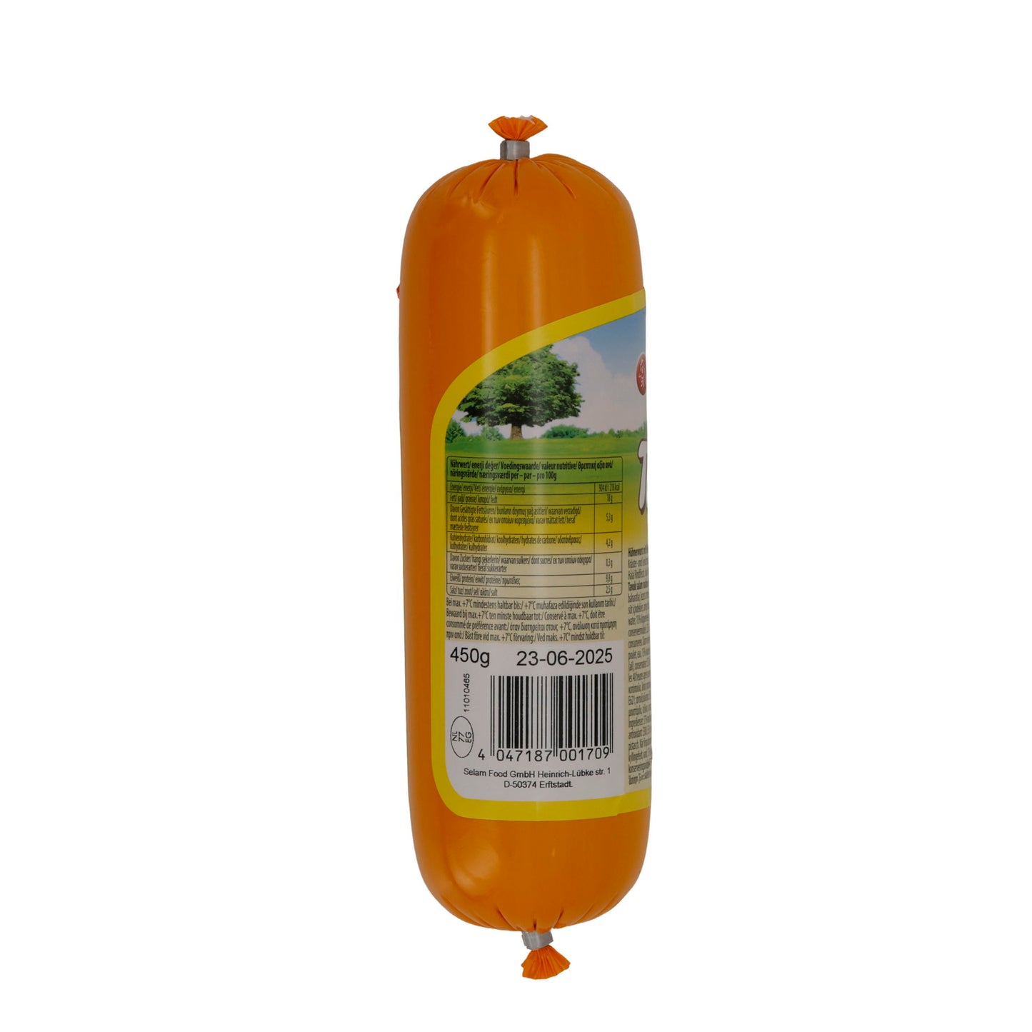 Wurst Selam | Tavuk Wurst | Halal-Hähnchenwurst, Brotzeit & Sandwich | 450 g