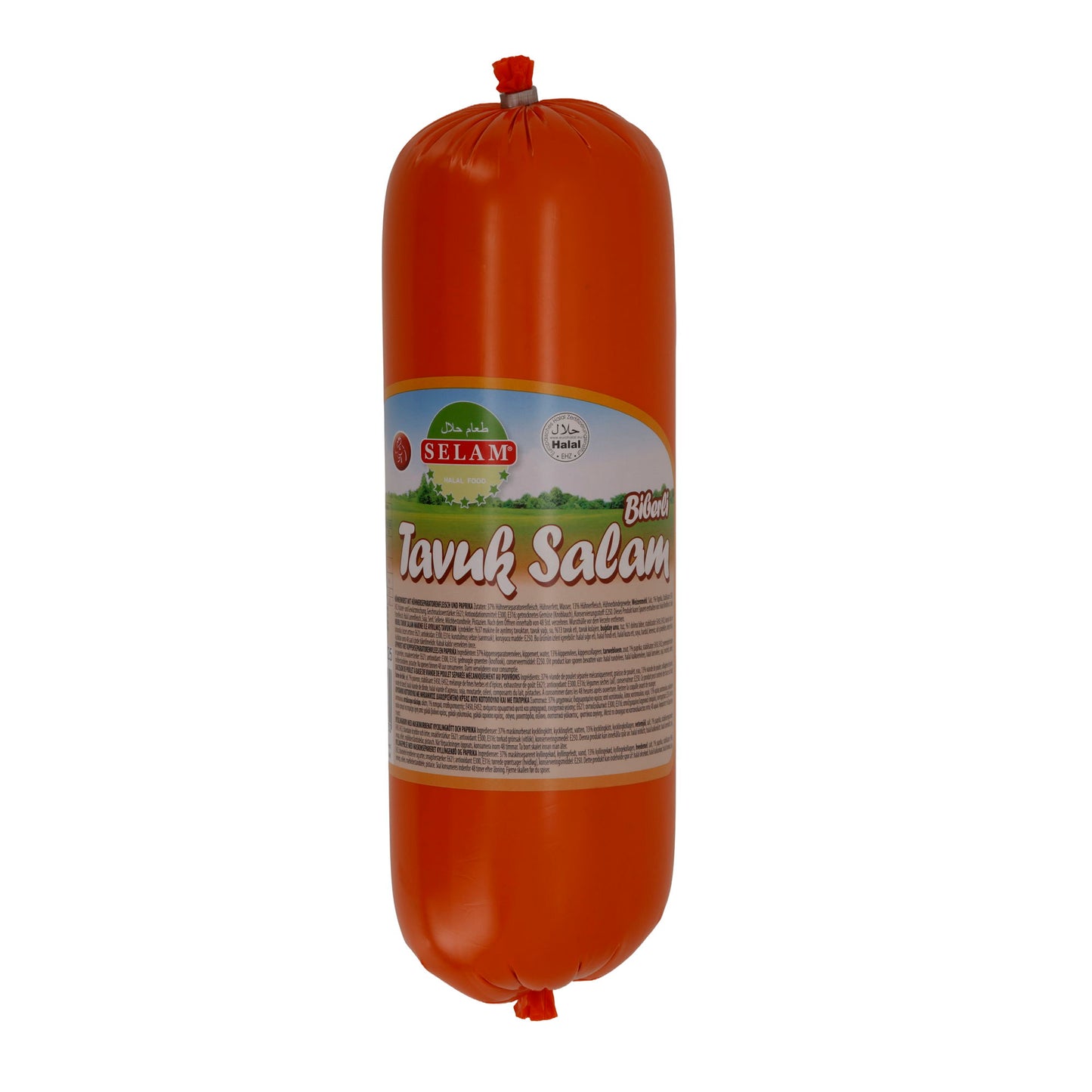 Wurst Selam | Tavuk Wurst | Halal-Hähnchenwurst, Pfeffer, herzhaft | 1600 g