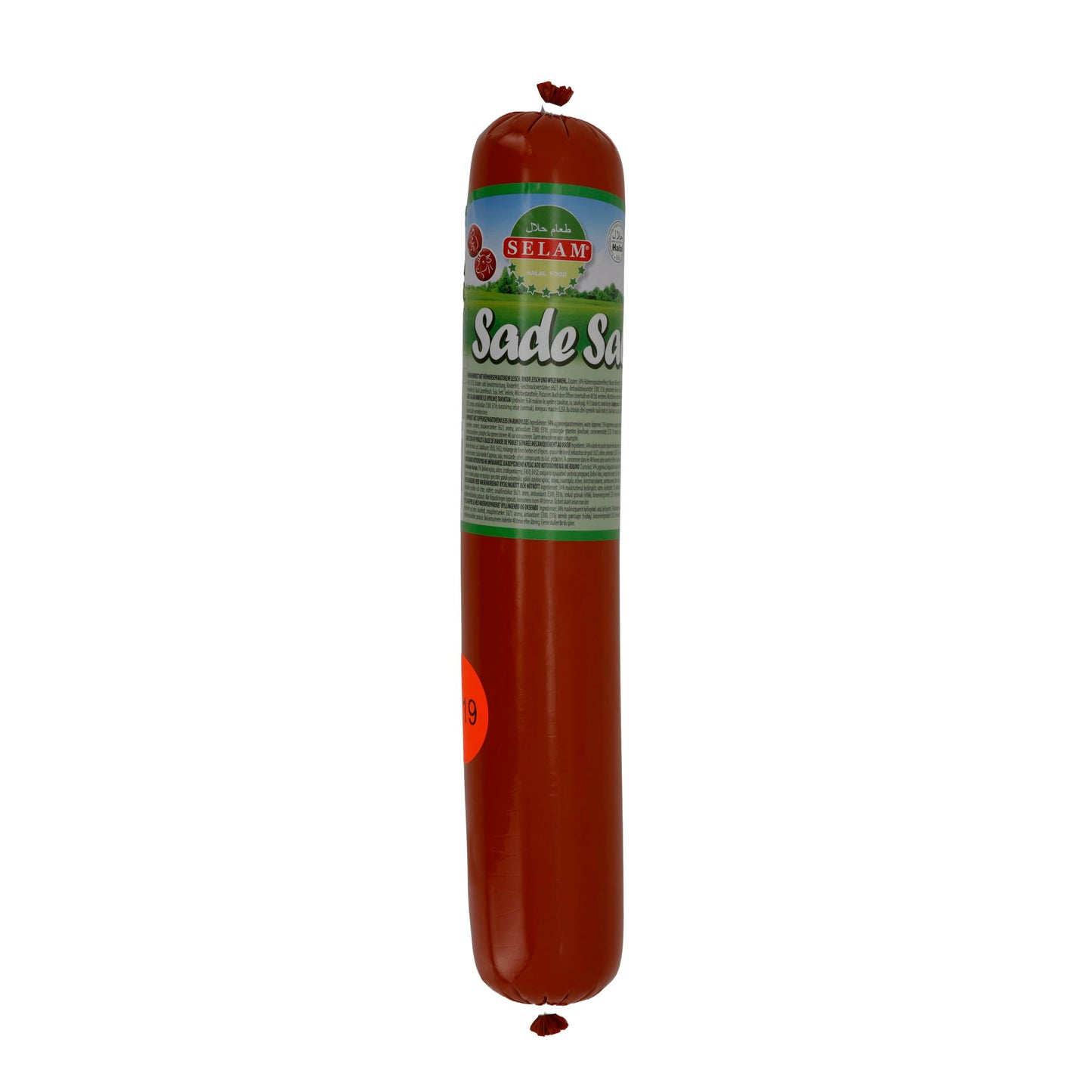 Wurst Selam | Sade Wurst | Halal, mild, Frühstück & Sandwich | 800 g