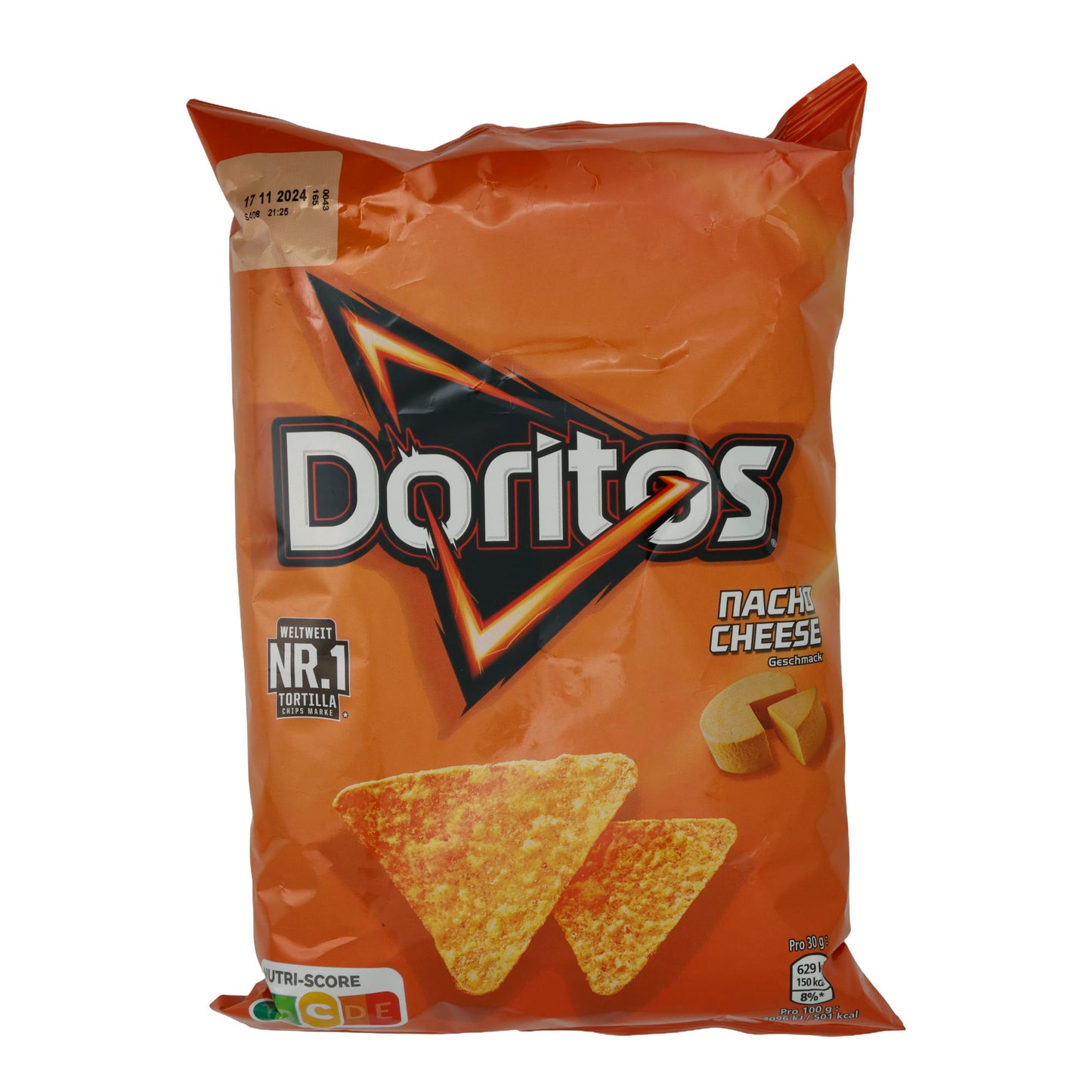 CORN CHIPS WITH CHEESE FLAVOR