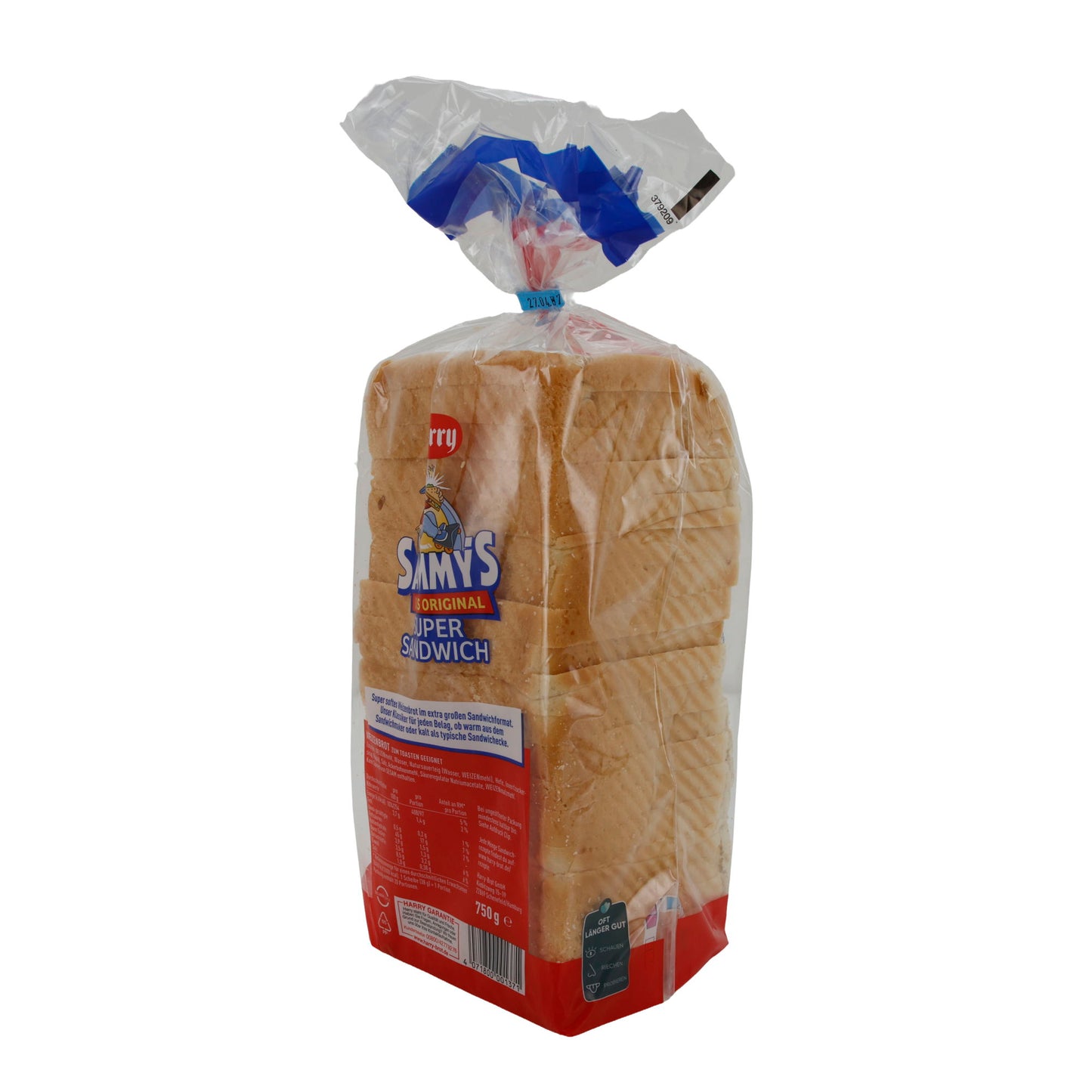Weizenbrot Harry Sammy's | Super Sandwich | Weich, XL-Format | 750 g