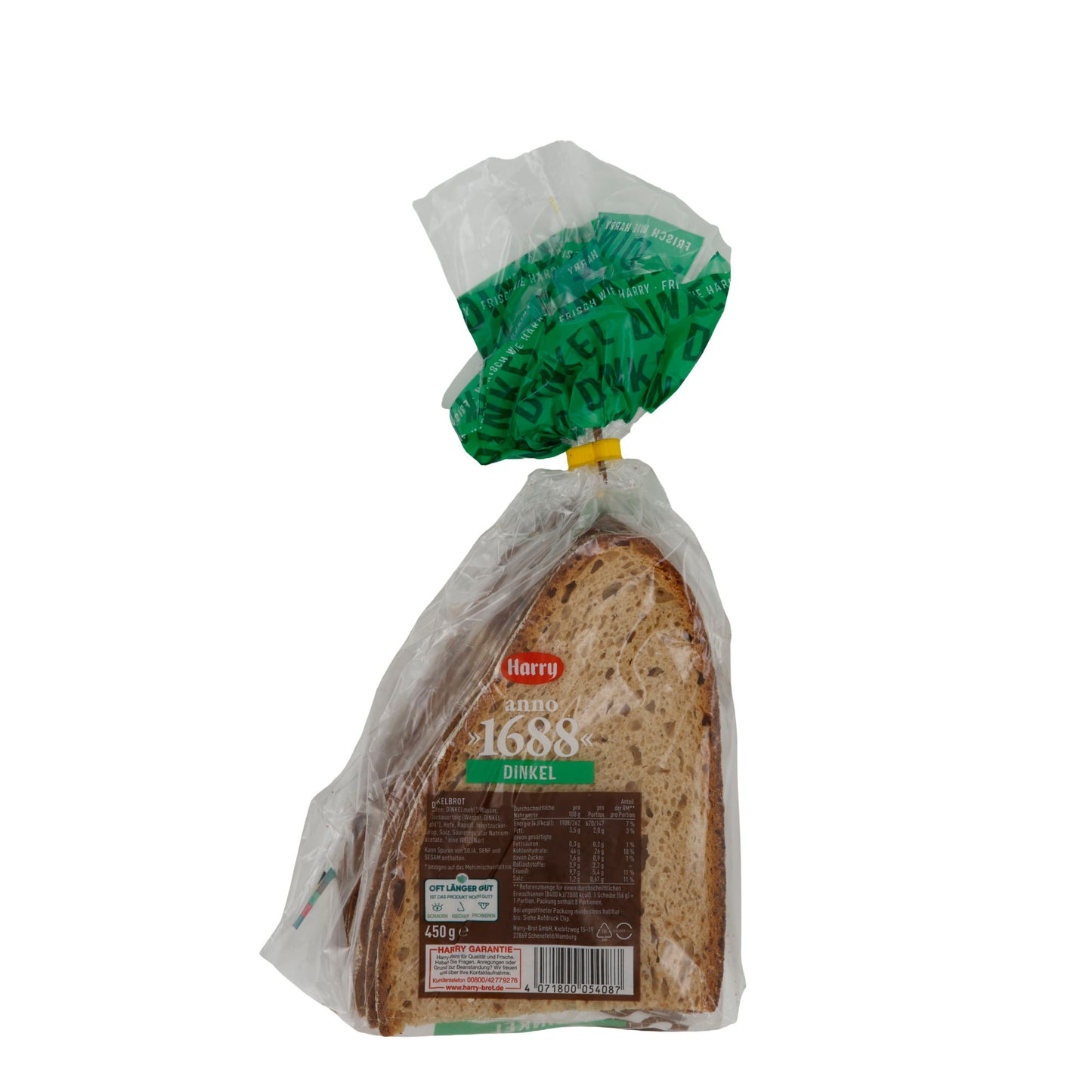 Pain d'épeautre Harry Anno 1688 | Savoureux | Traditionnel | 450 g