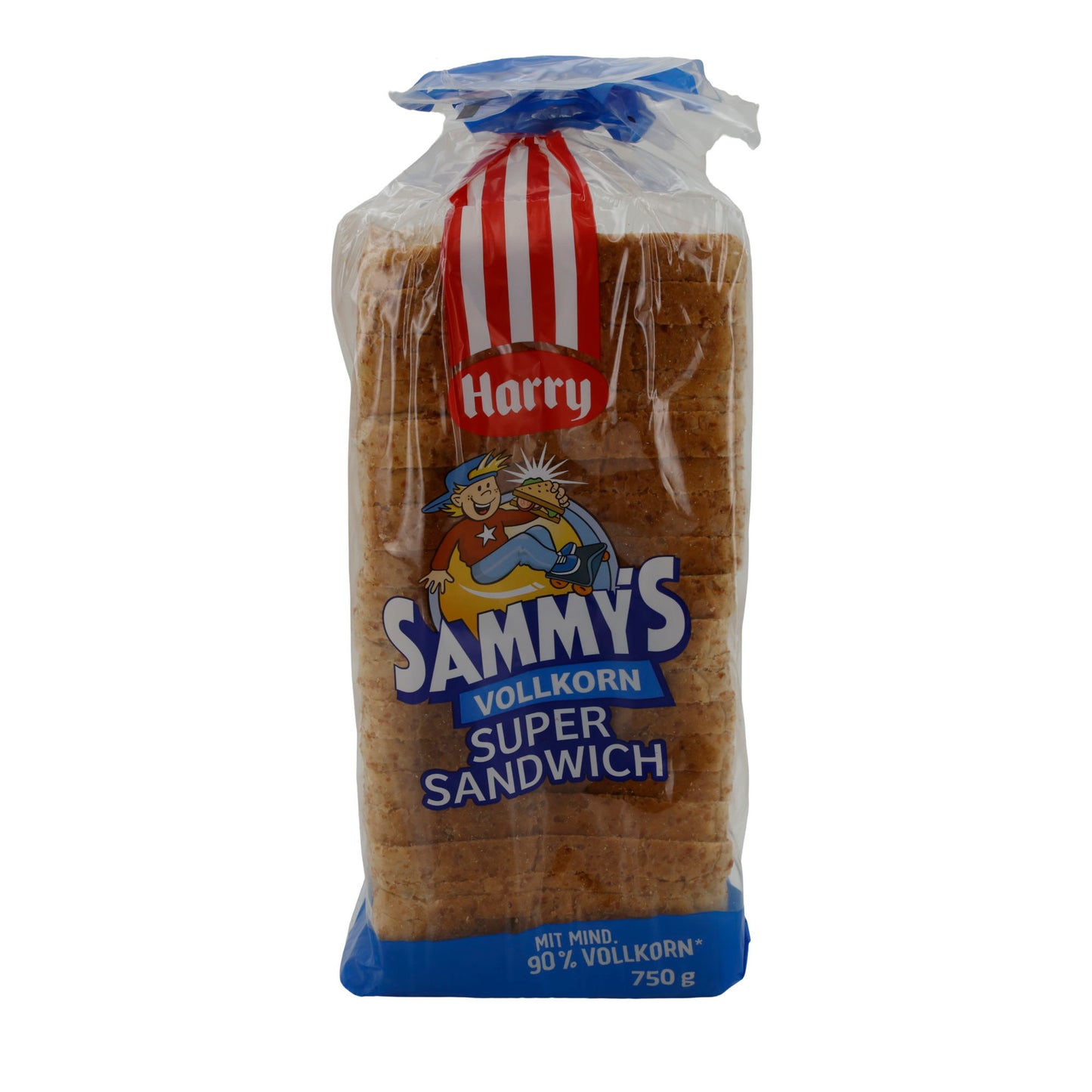 Vollkornbrot Harry Sammys | Super Sandwich | Weich, Toast- und Sandwichbrot | 750 g