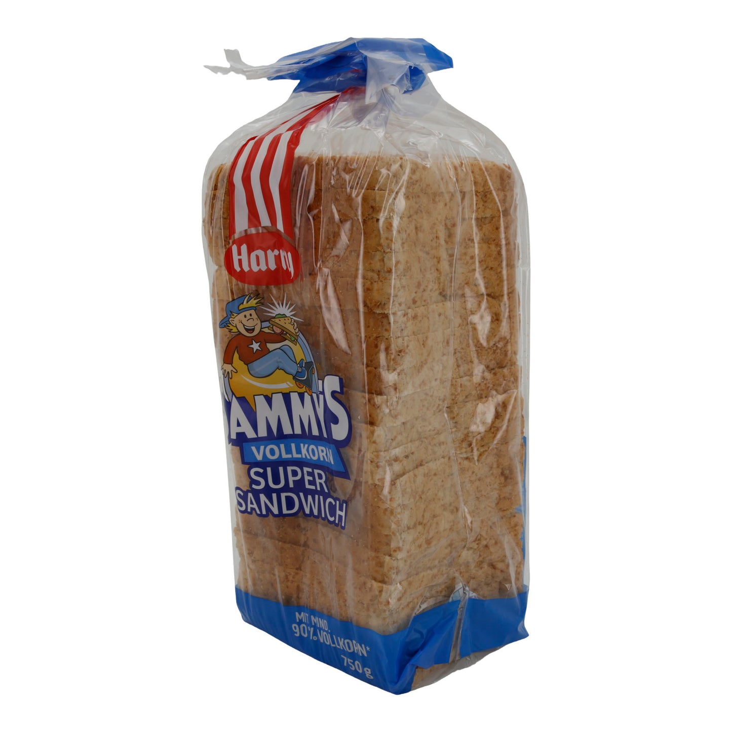 Vollkornbrot Harry Sammys | Super Sandwich | Weich, Toast- und Sandwichbrot | 750 g