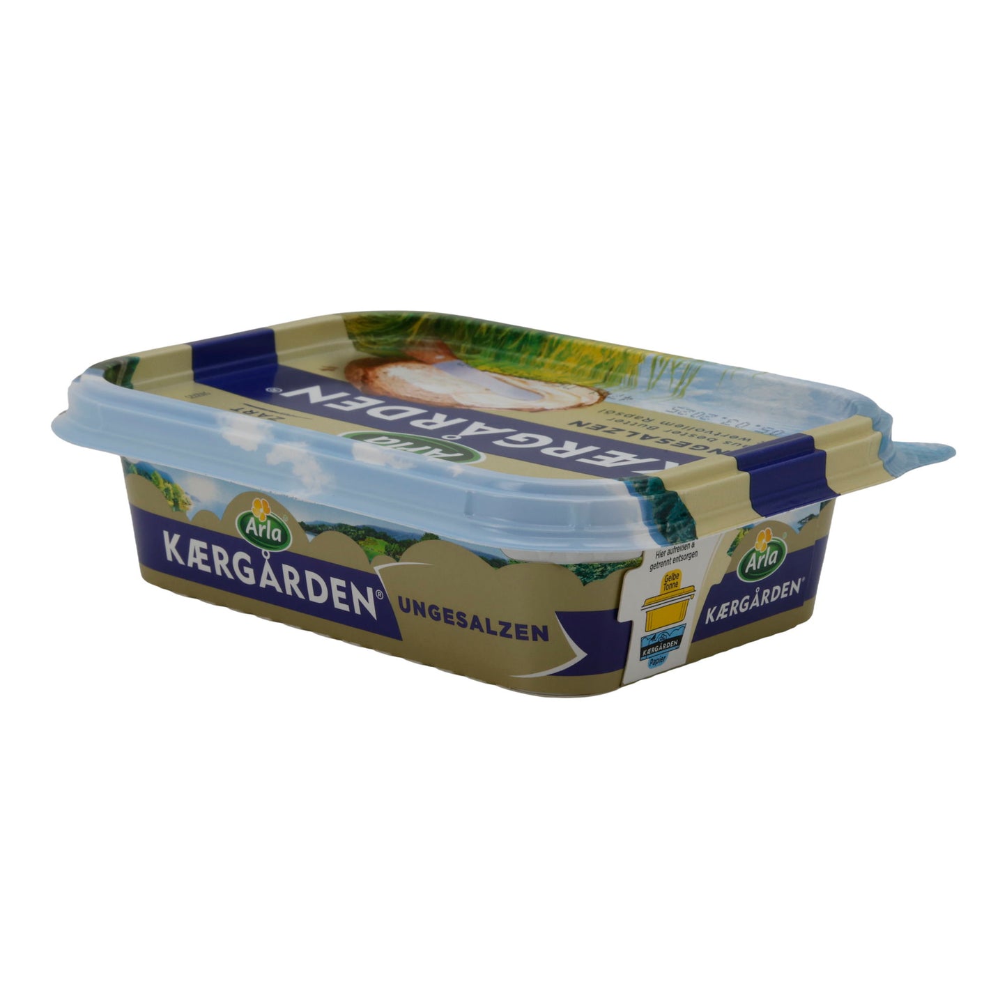 Beurre Arla Kærgården non salé | Tartinable | Sans sel | 250 g