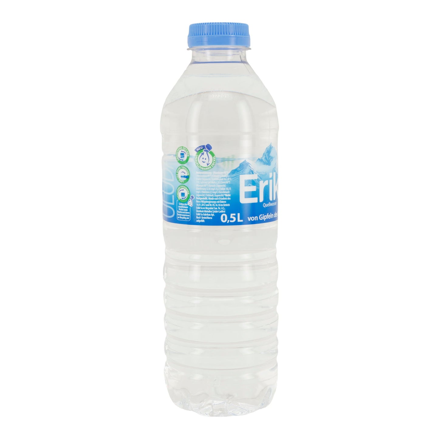 Quellwasser Erikli | Mineralwasser | Still & erfrischend | 0,5 L