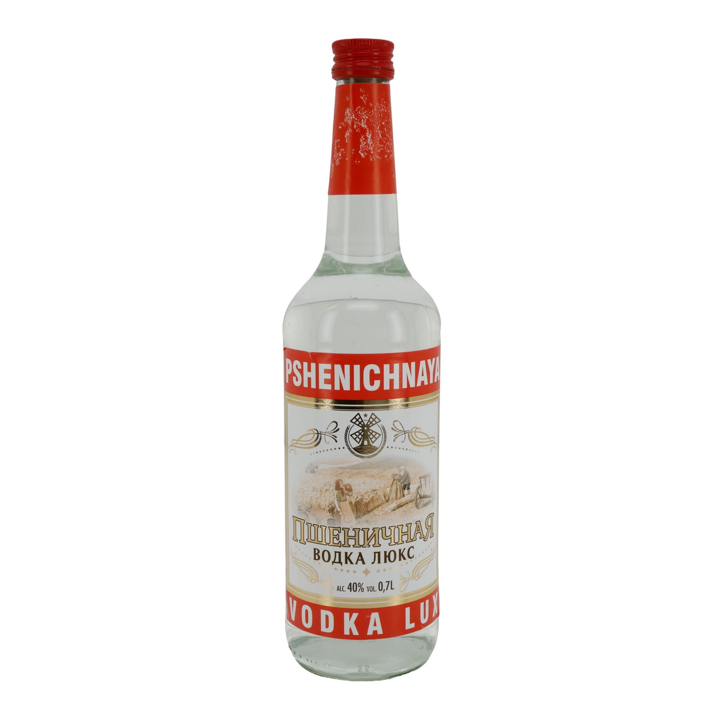 Pshenichnaya | Vodka Lux | Weizenvodka aus Russland | 40 % vol | 0,7 l