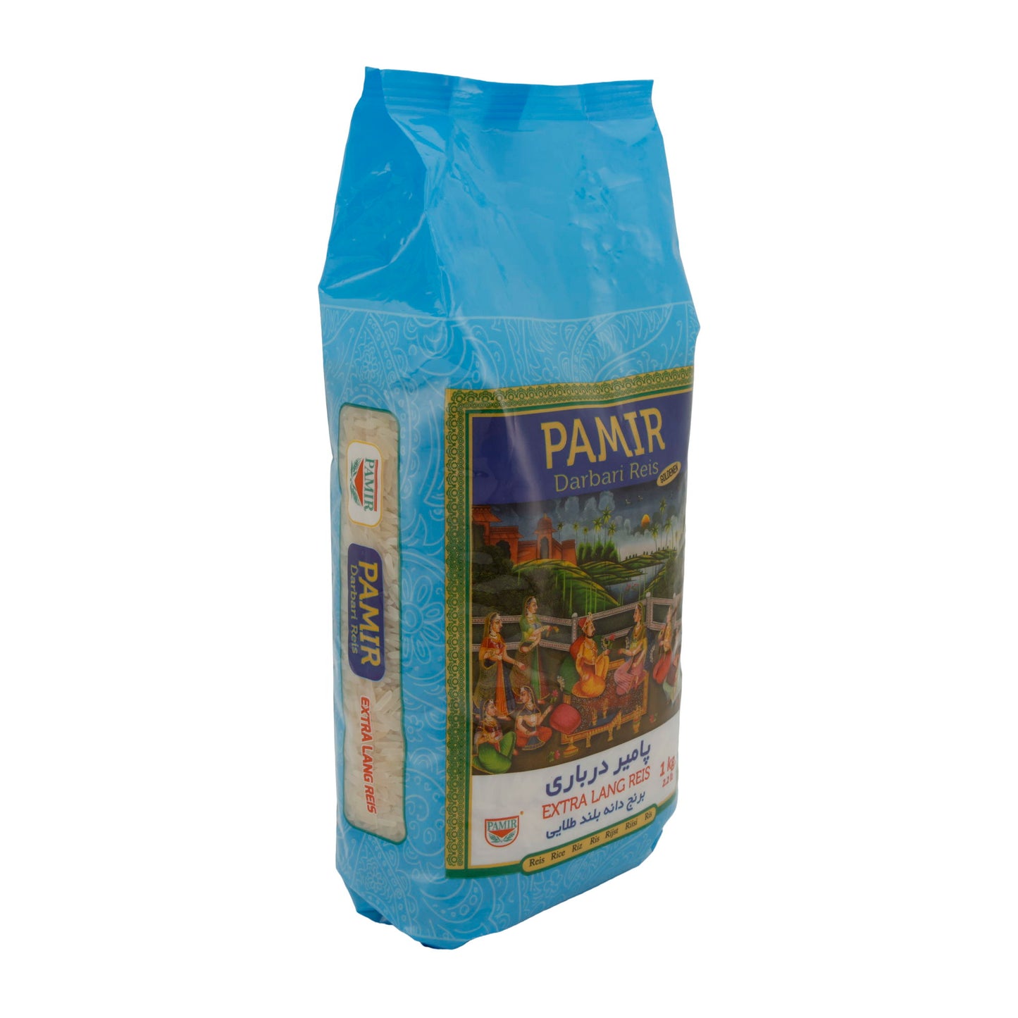 Reis Pamir | Darbari Golden Extra Langkorn | Aromatischer Basmati | 1kg