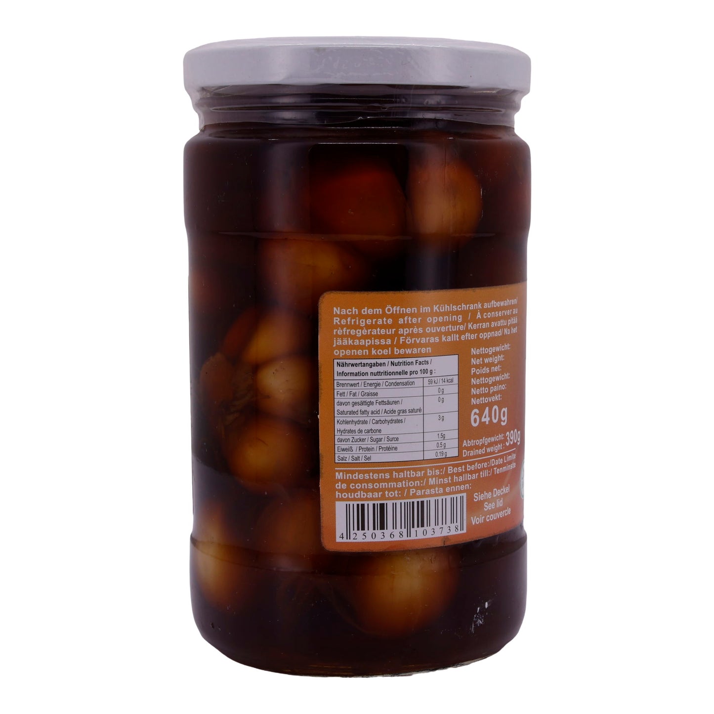 Ail mariné Pamir | Pour les amateurs d'ail | Plats polyvalents | 640 g